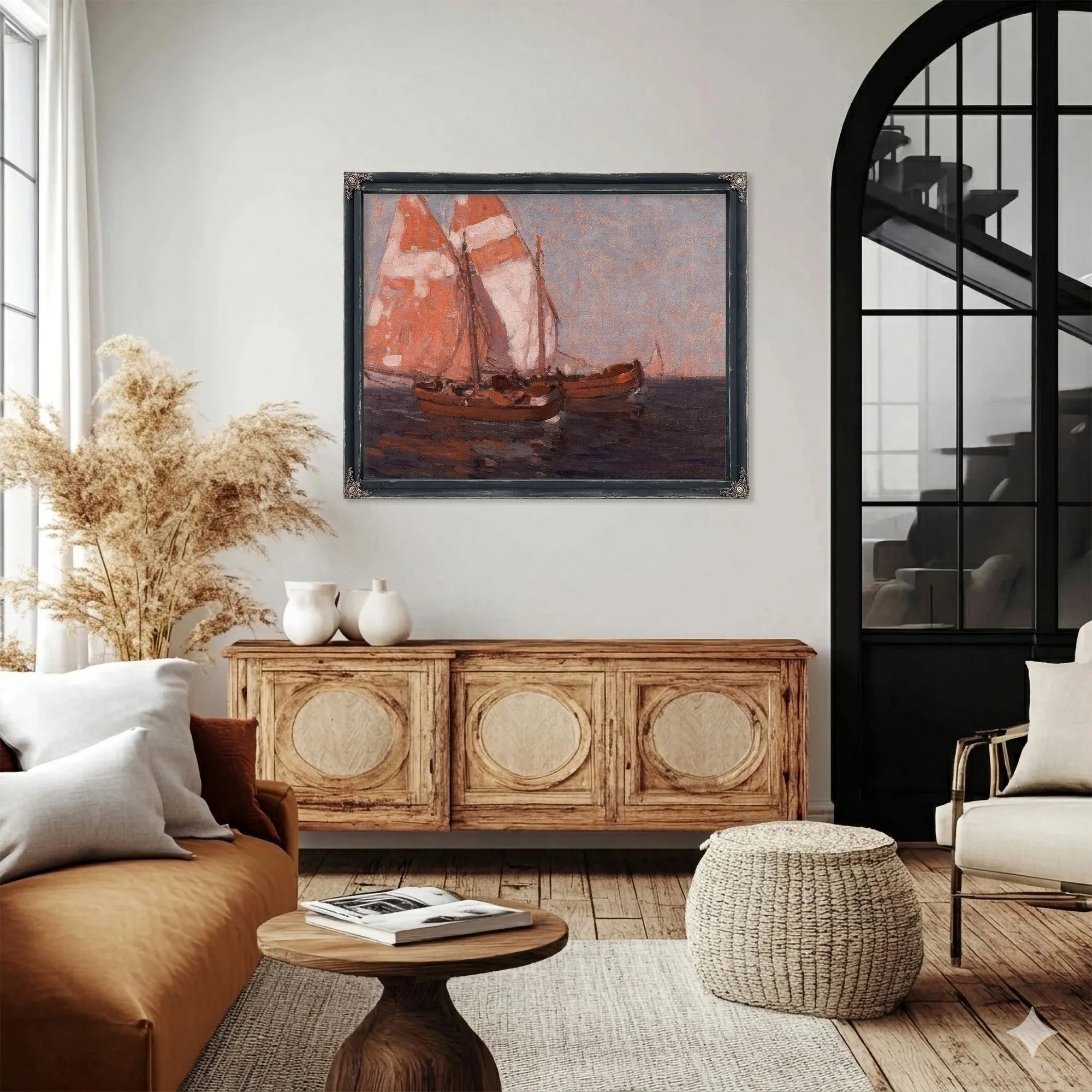 Sailboats On The Adriatic By Edgar Payne Fine Art Print