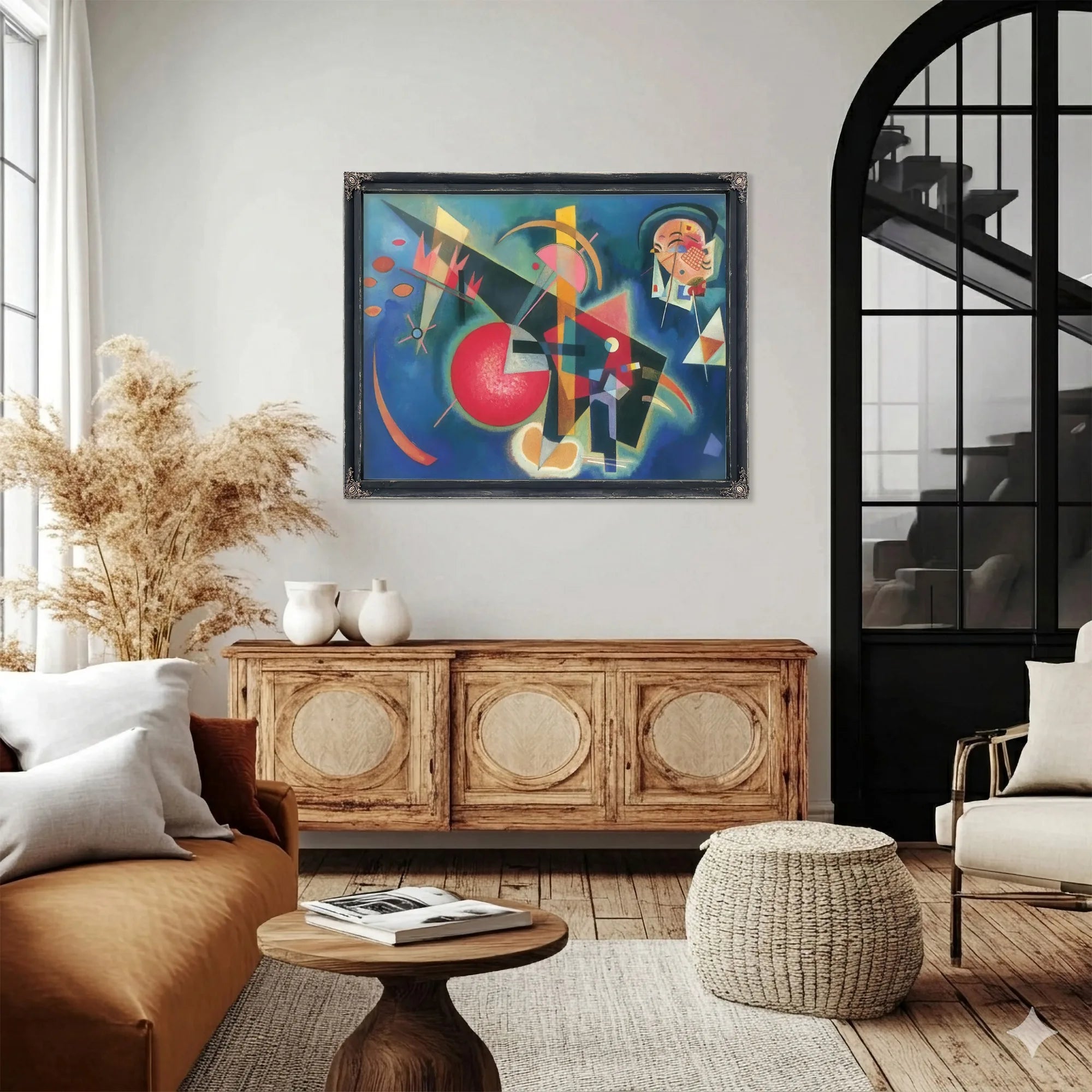In Blue 1925 By Wassily Kandinsky Fine Art Print