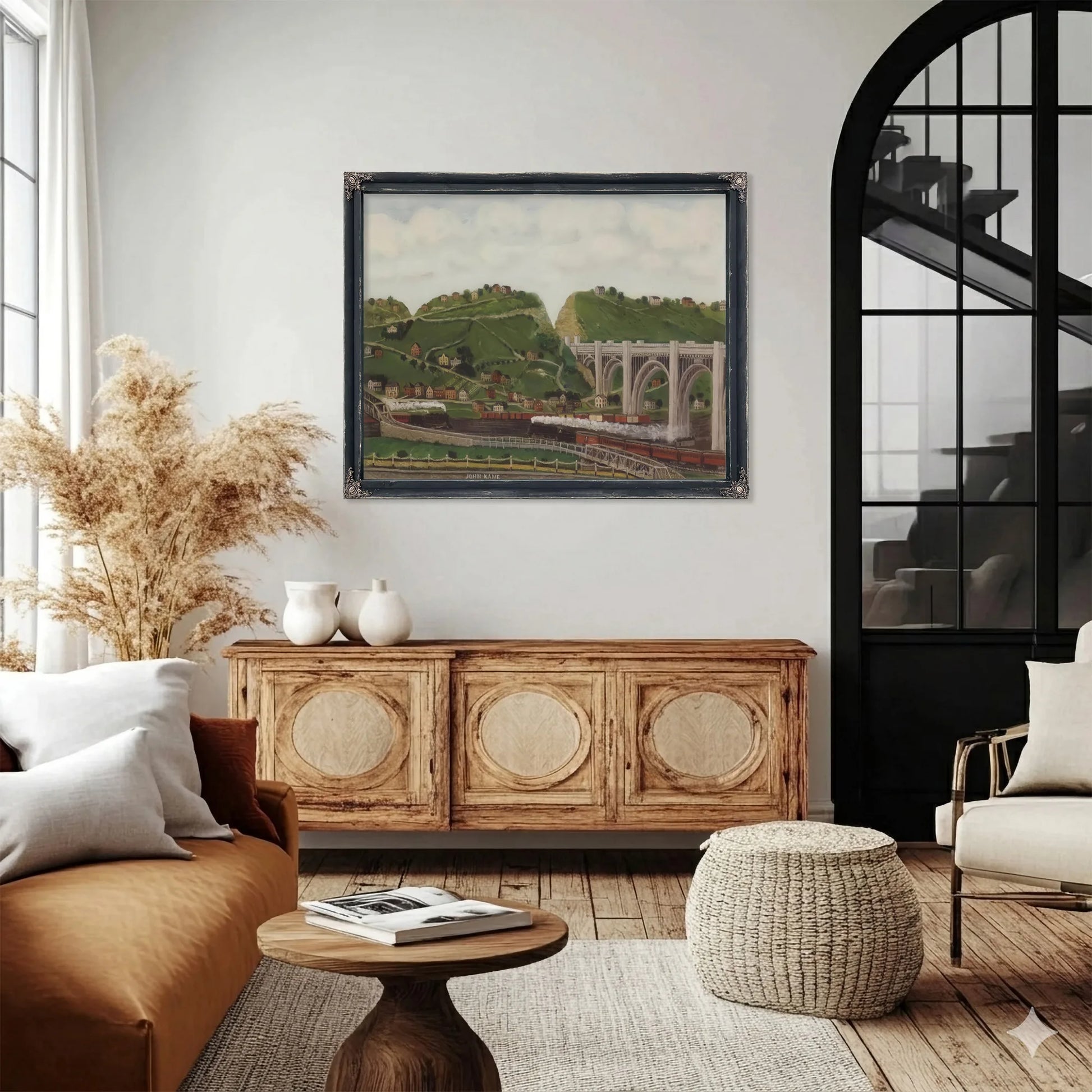 Turtle Creek Valley No1 By John Kane Fine Art Print