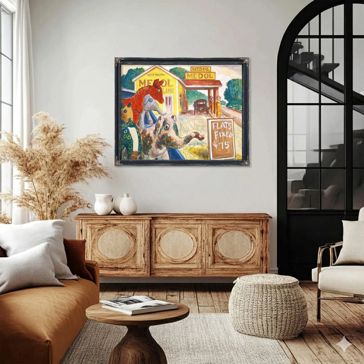Flats Fixed By John Steuart Curry