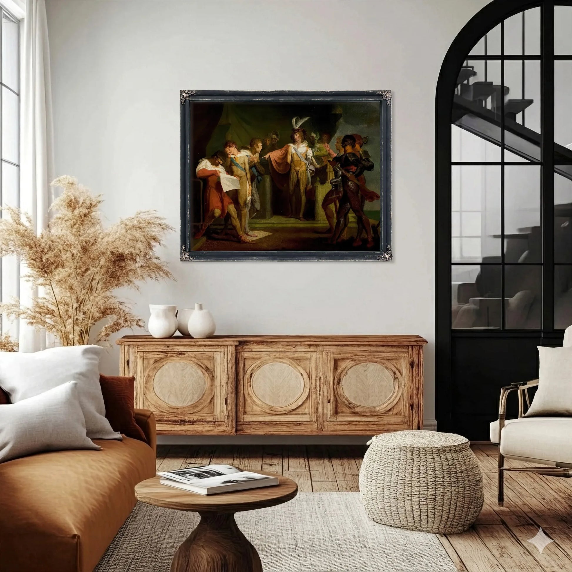 Henry V Discovering The Conspirators By Henry Fuseli Fine Art Print