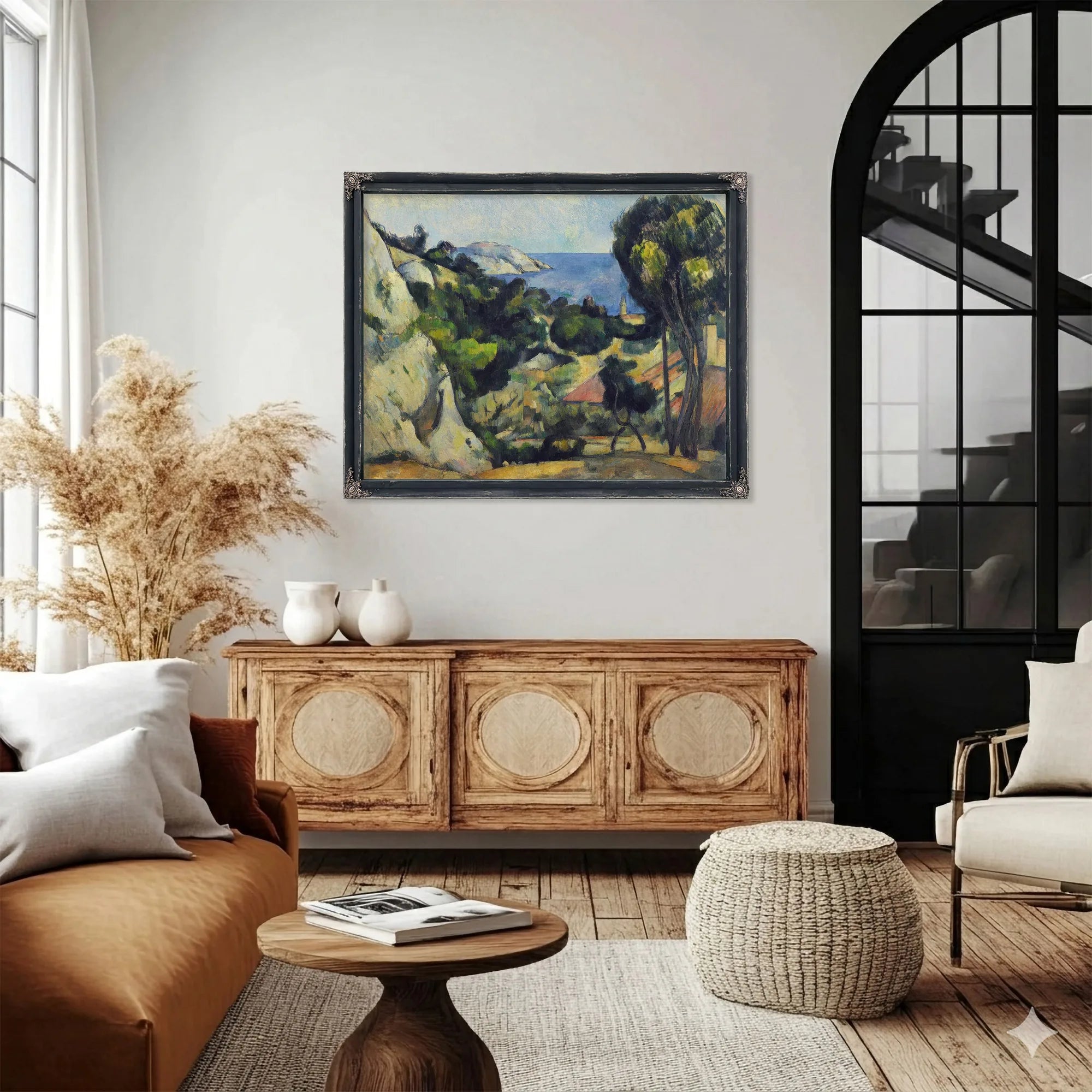 Lestaque By Paul Cezanne Fine Art Print