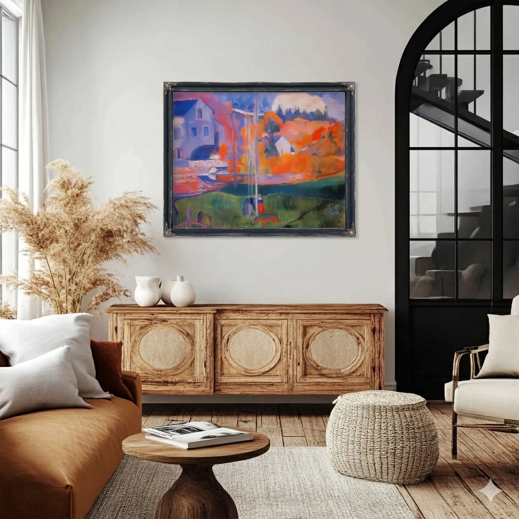 The Mill In Pont Aven By Paul Gauguin Fine Art Print