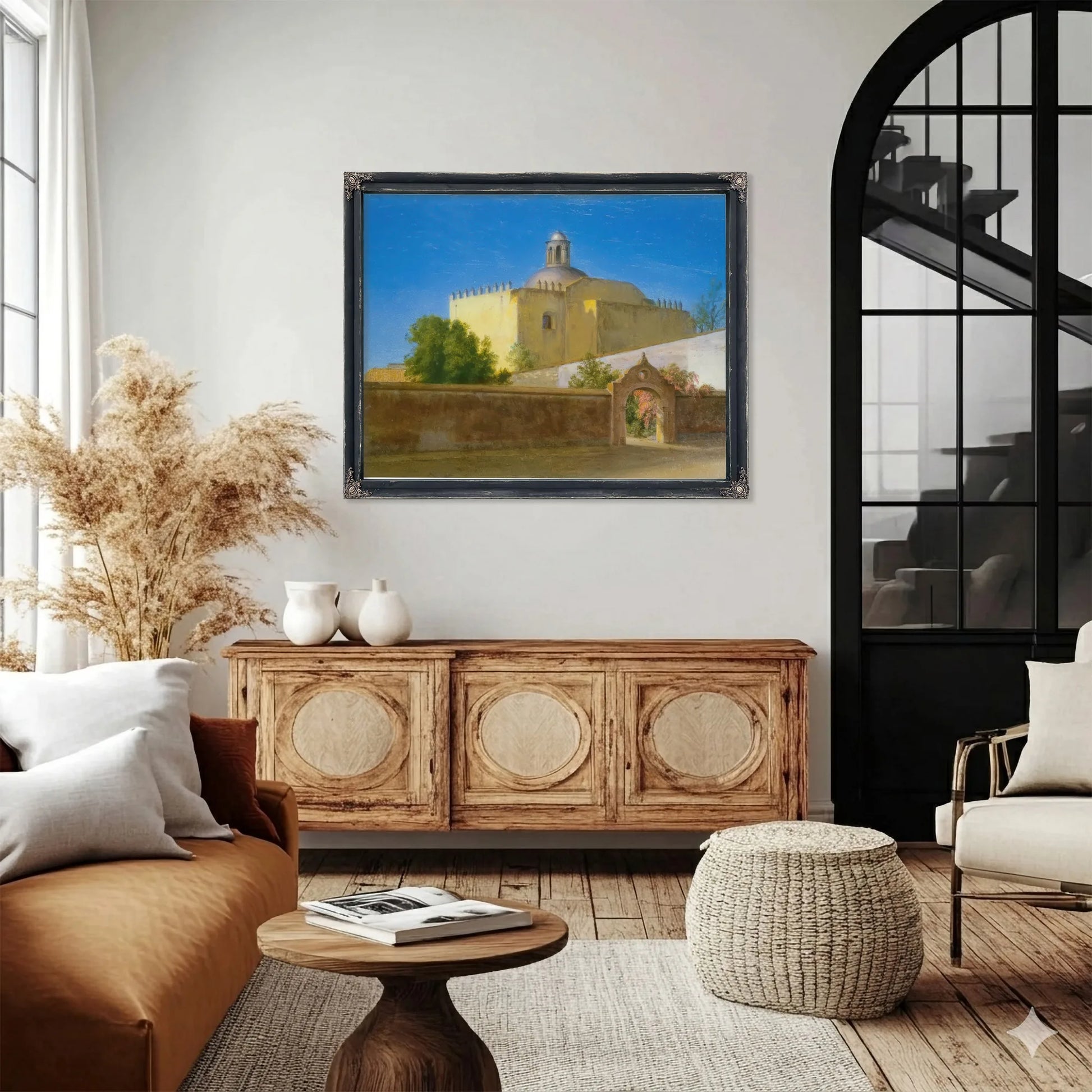Church Of San Francisco By Frederic Edwin Church Fine Art Print