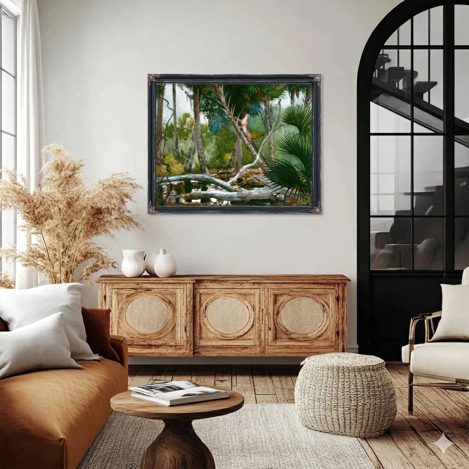 In The Jungle Florida By Winslow Homer Fine Art Print