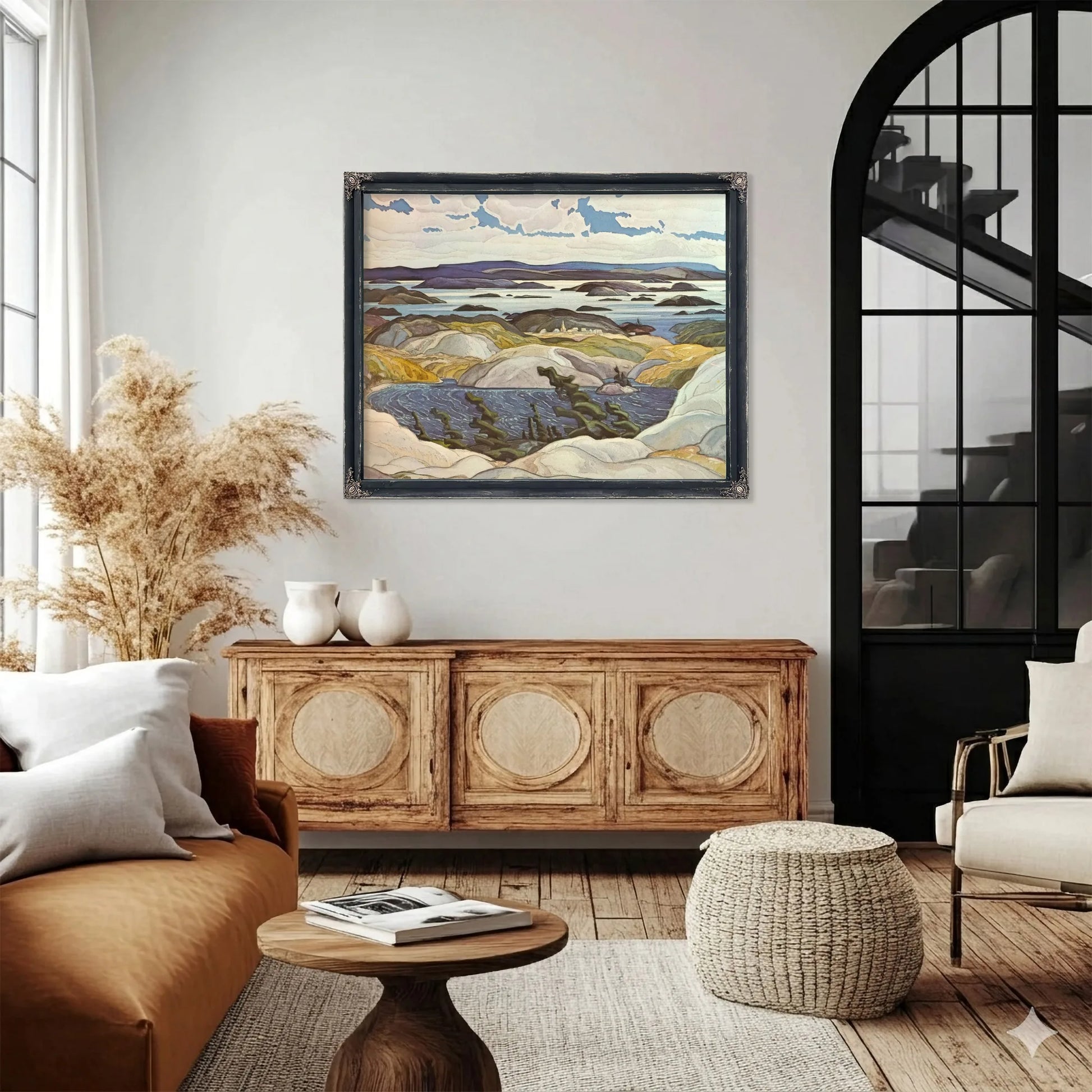 Ba Of Ilsnad By Frank Carmichael Fine Art Print