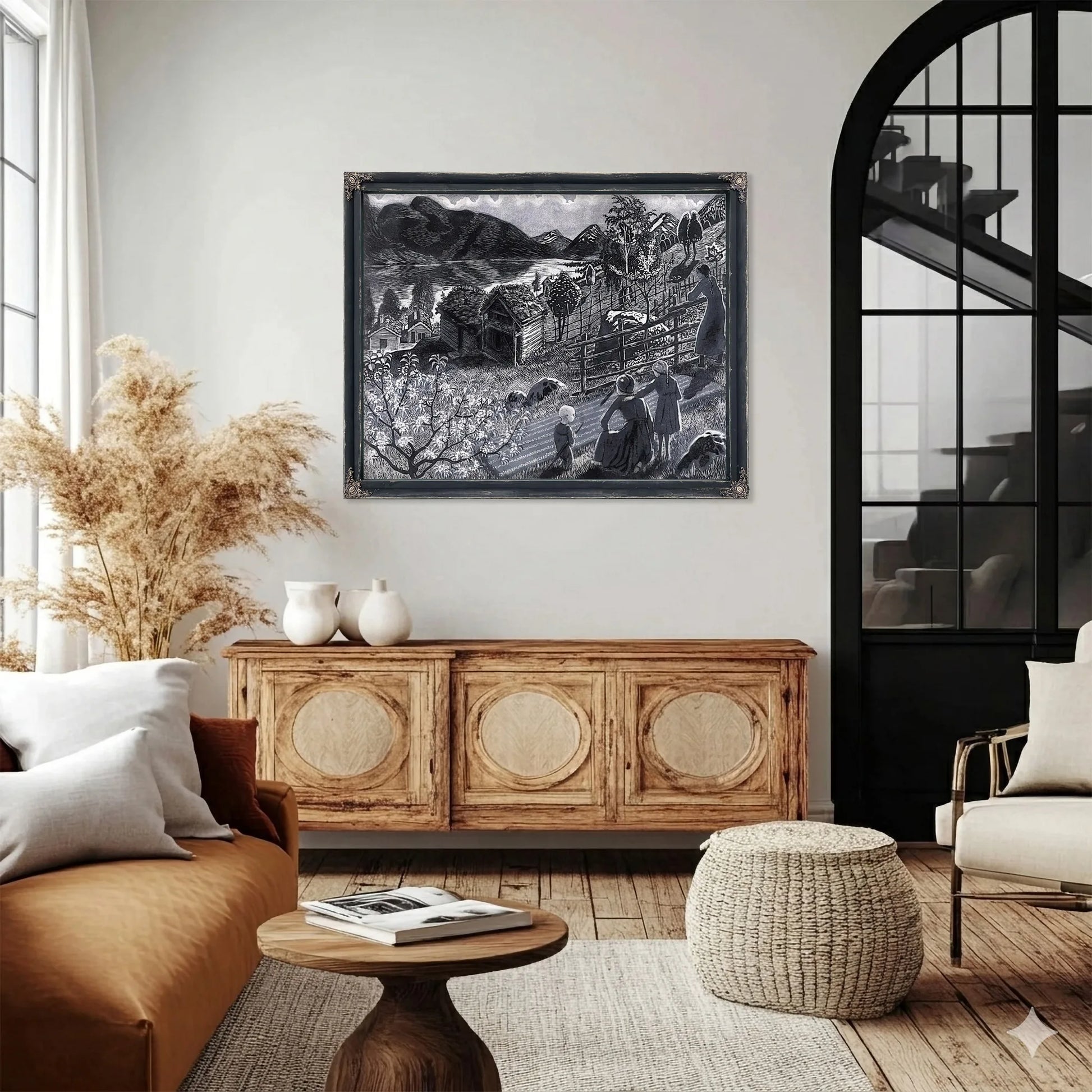 Growing Season At Sandalstrand By Nicolai Astrup Fine Art Print
