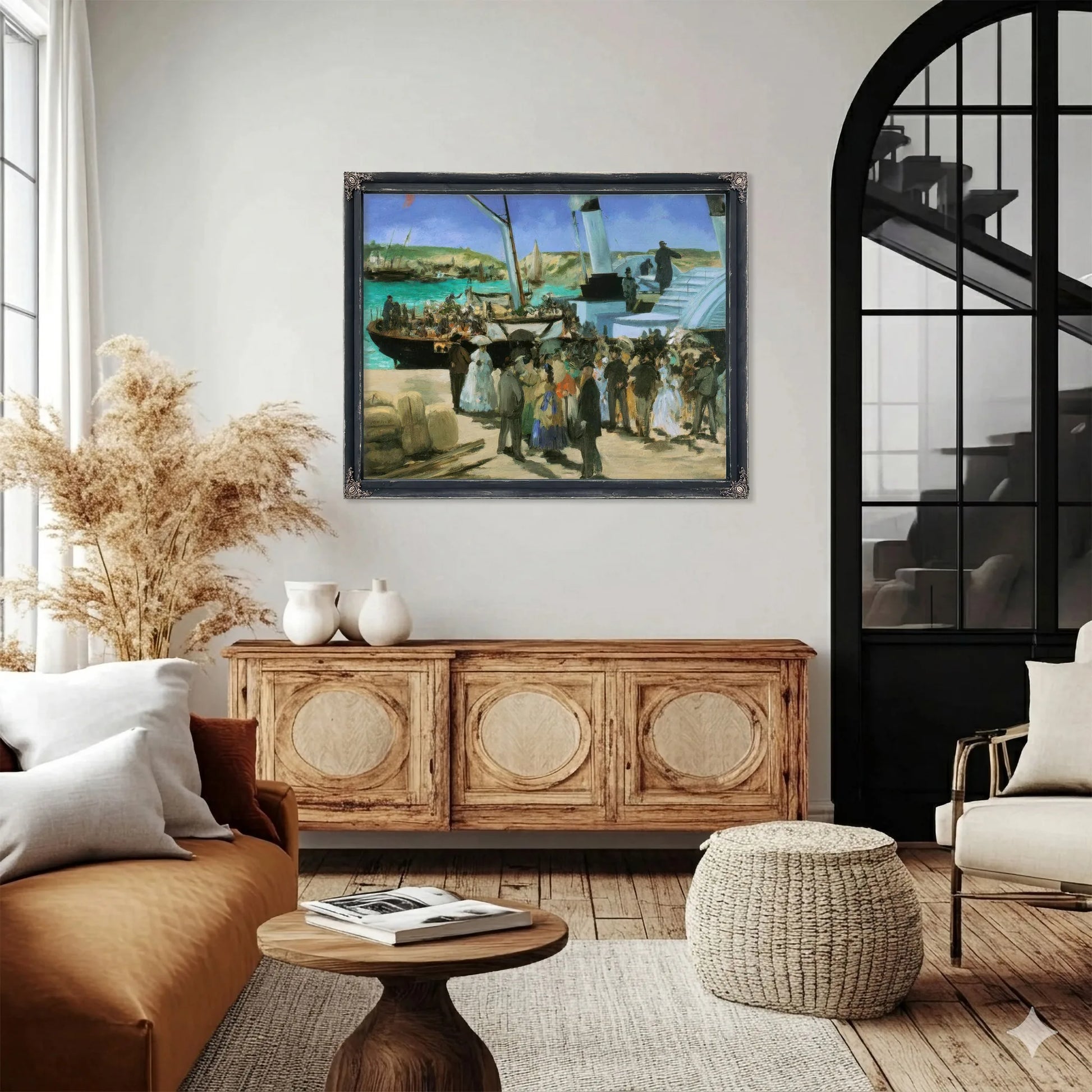 Folkestone Boat Boulogne By Edouard Manet Fine Art Print