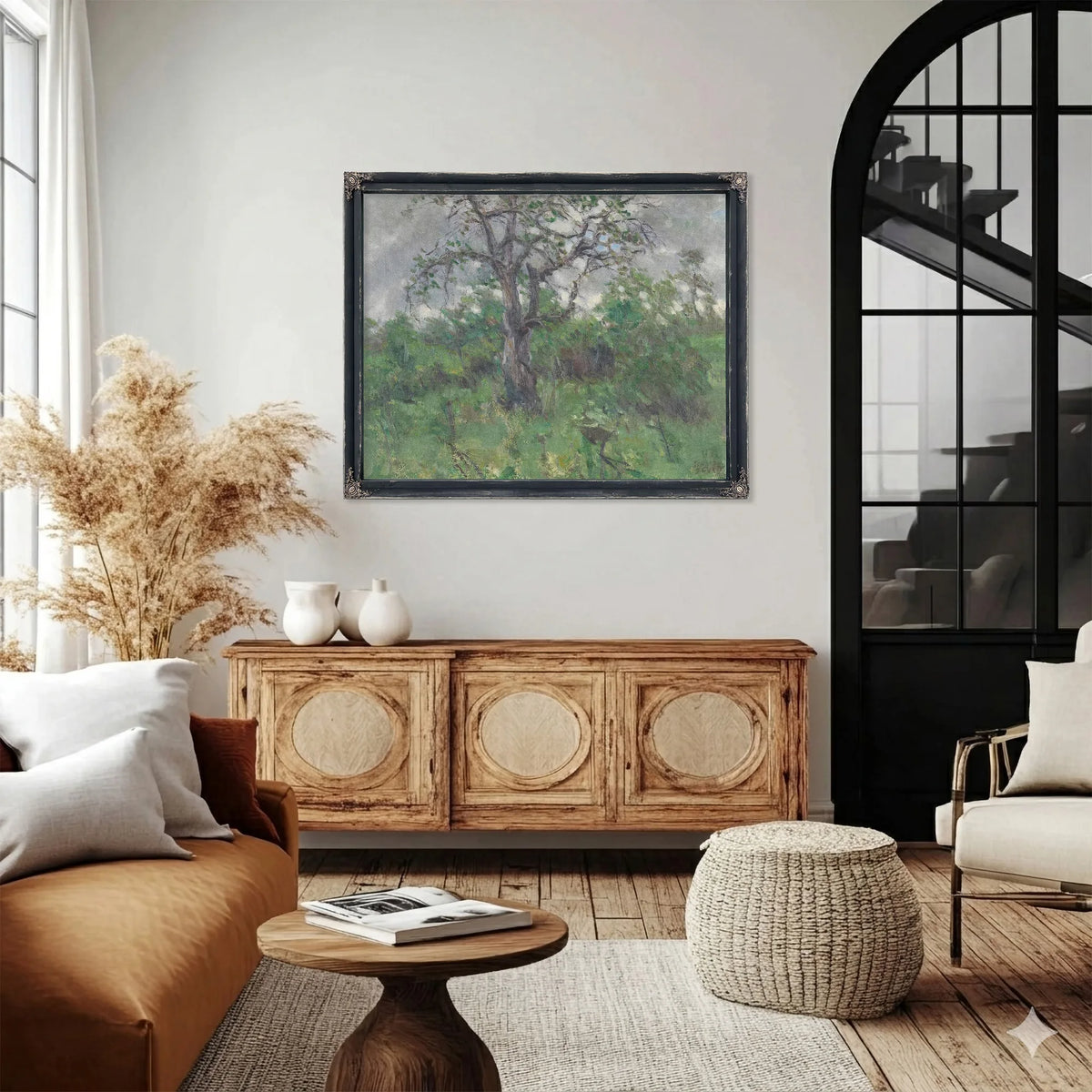 A Landscape With Tree, Spring By John Steuart Curry