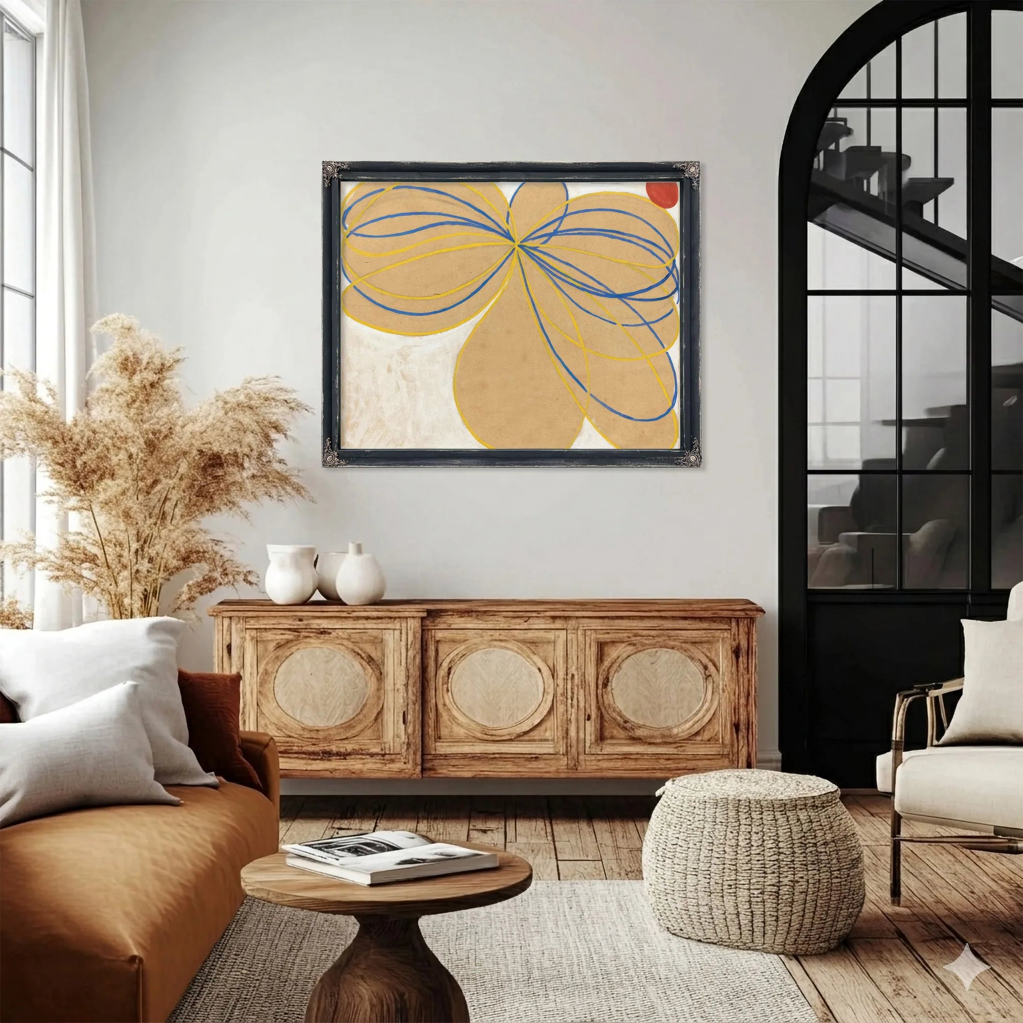 The Seven Pointed Star No 1 1908 By Hilma Af Klint Fine Art Print