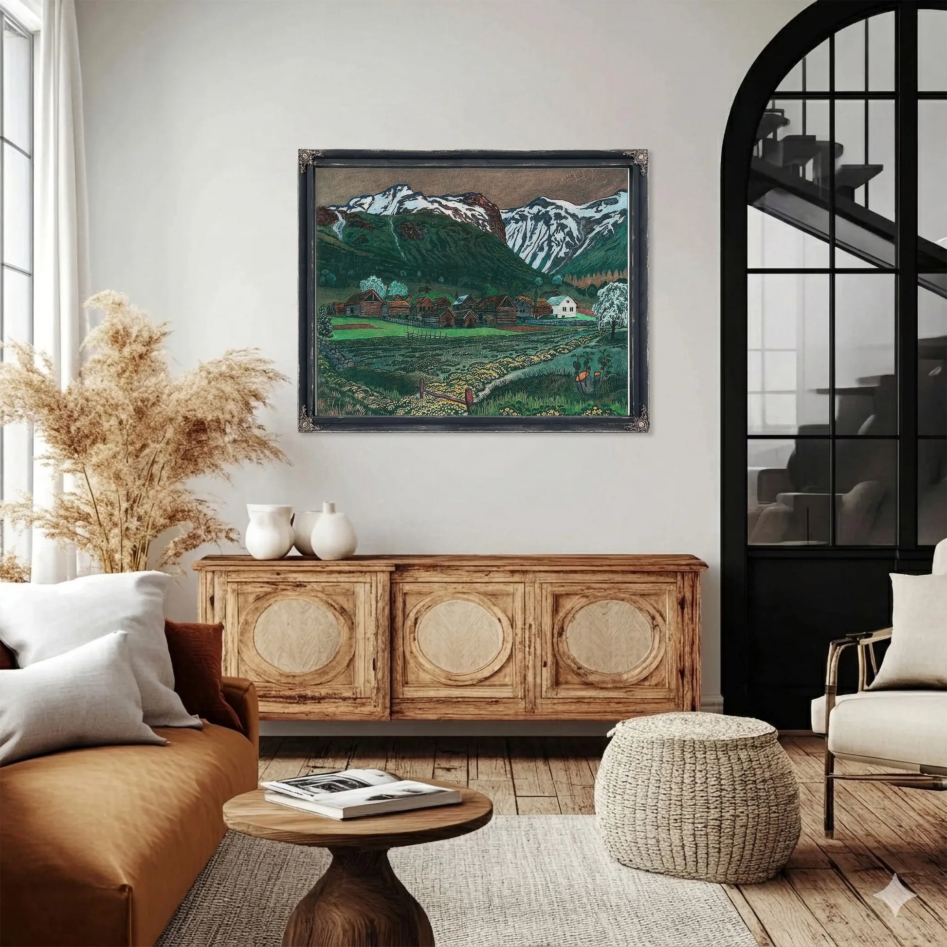 Marsh Marigold Night 2 By Nicolai Astrup Fine Art Print