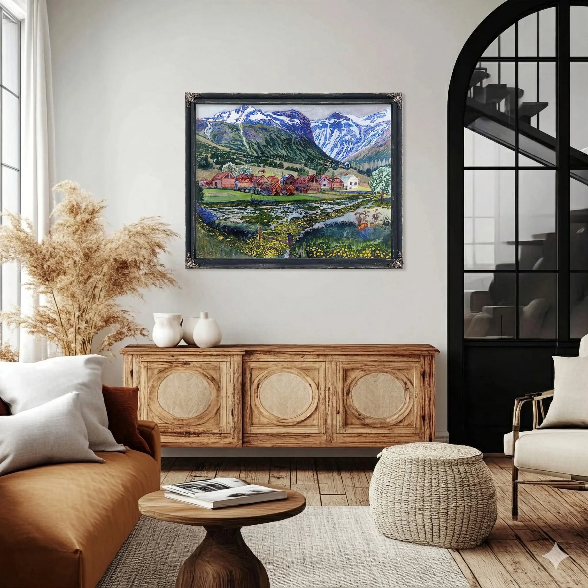 Marsh Marigold Night By Nicolai Astrup Fine Art Print