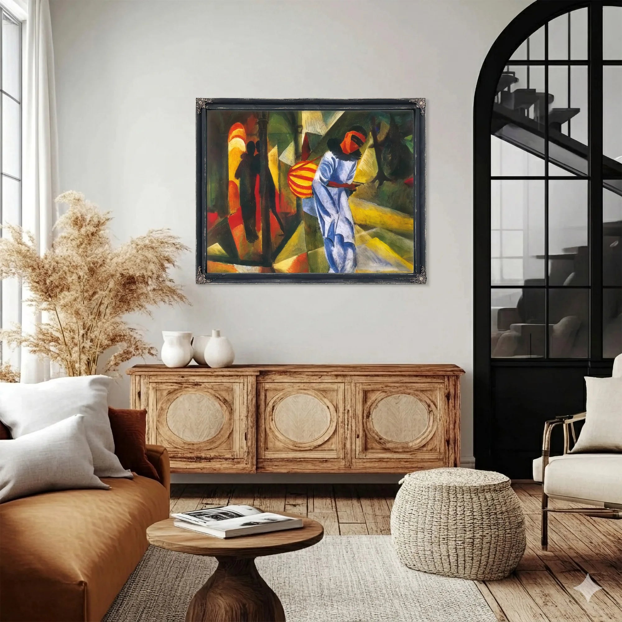 Pierrot By August Macke Fine Art Print