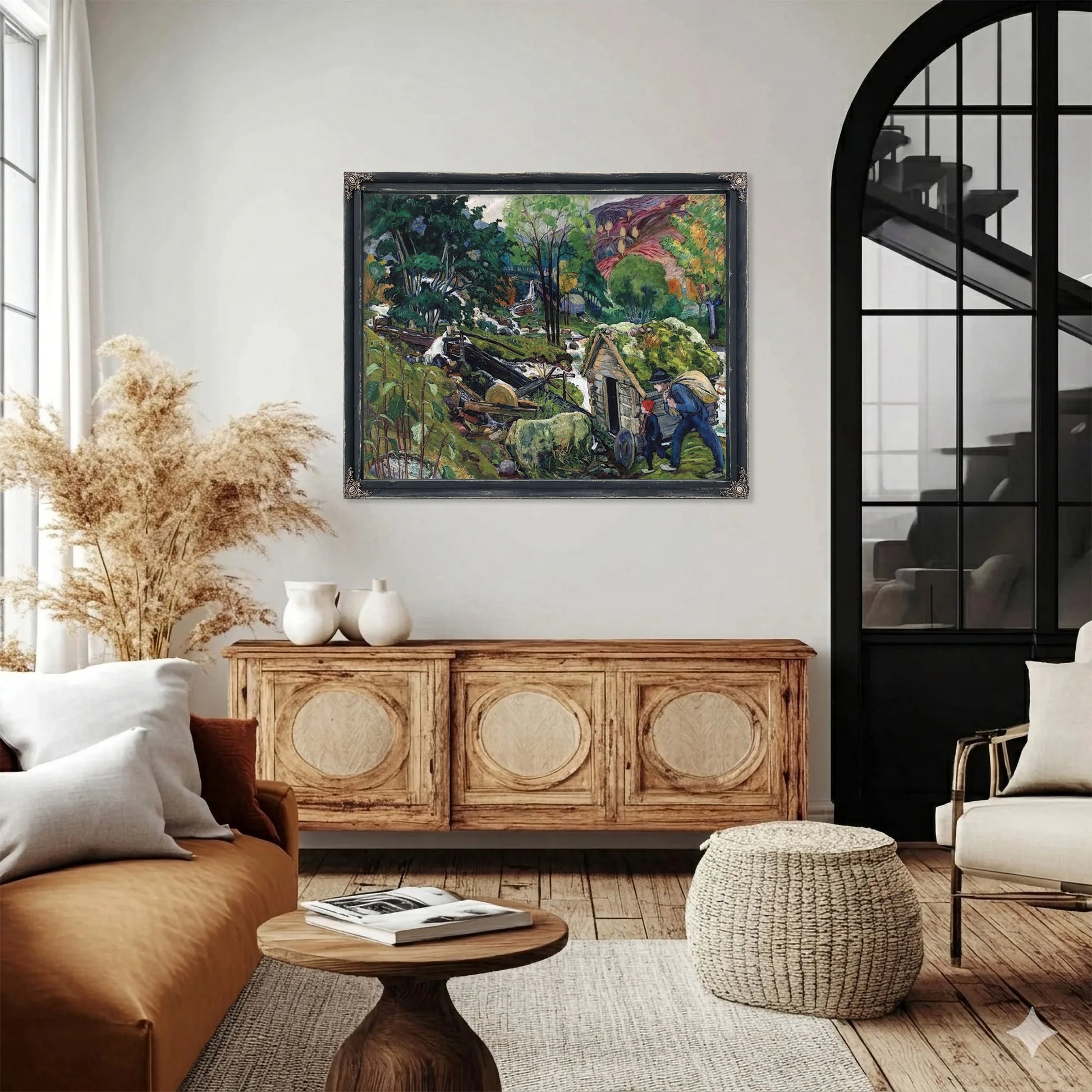 Milling Weather 1 By Nicolai Astrup Fine Art Print