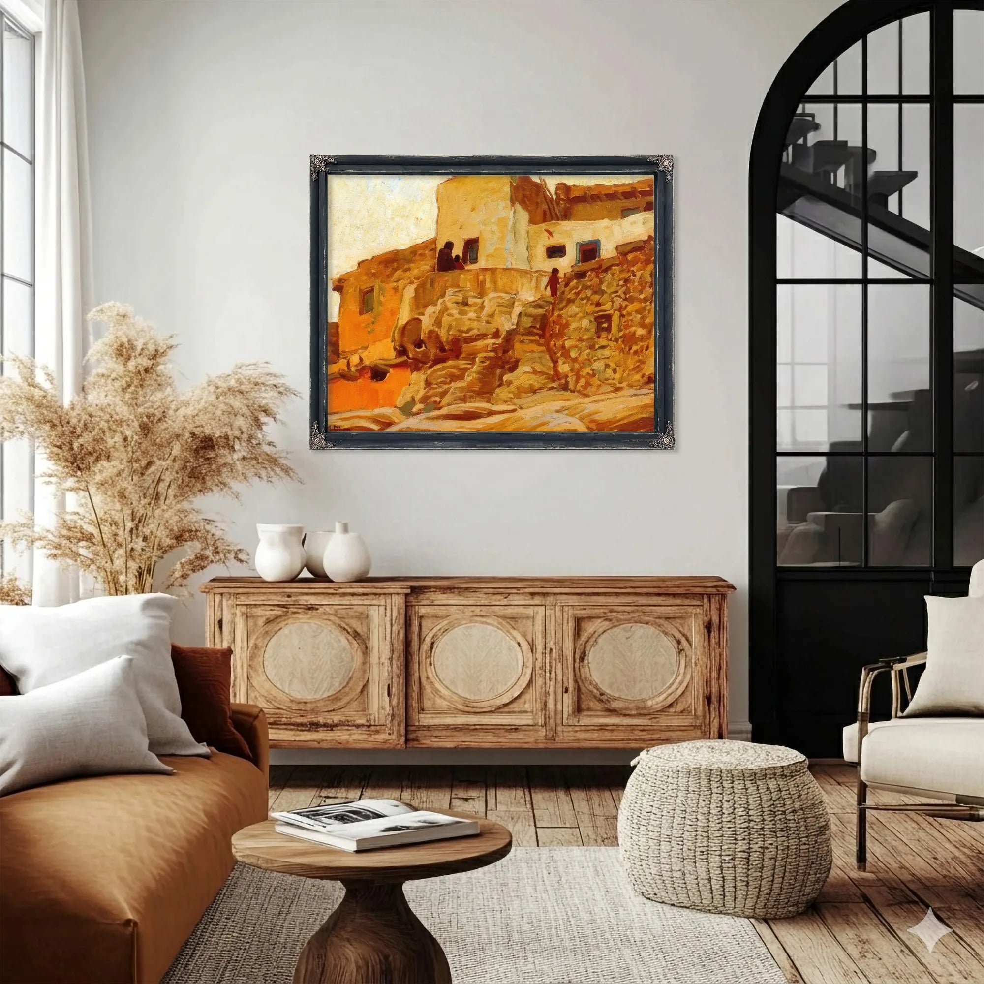 Walls Of Walpi By Maynard Dixon Fine Art Print