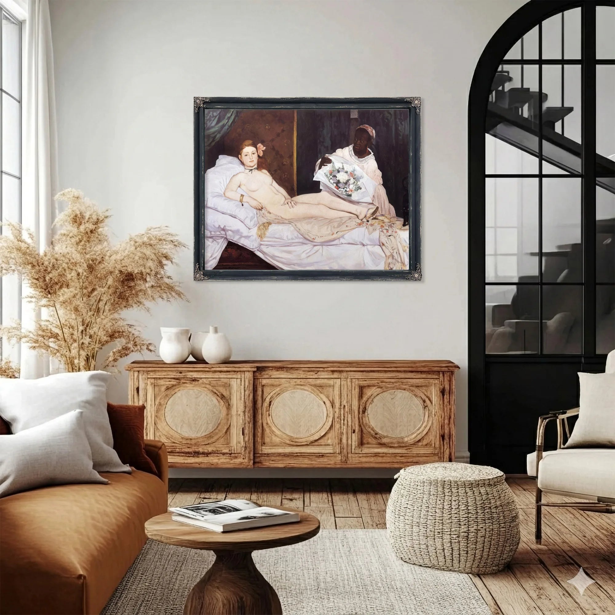 Olympia 1863 By Edouard Manet Fine Art Print