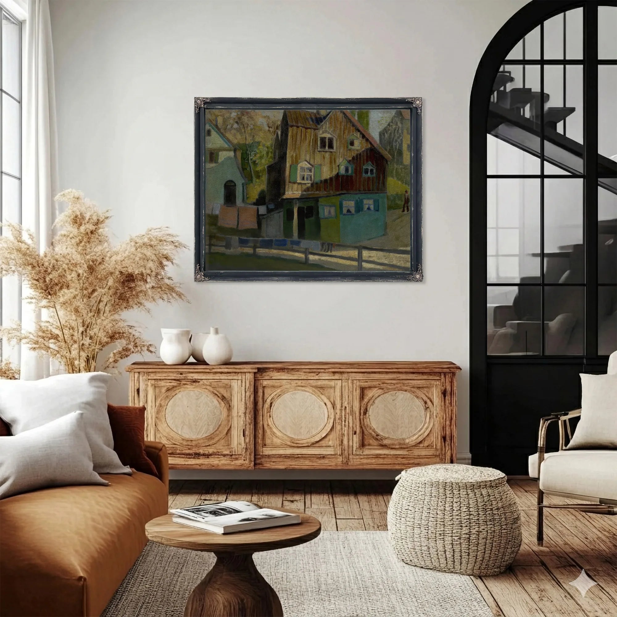 Red Bedding By Grant Wood Fine Art Print
