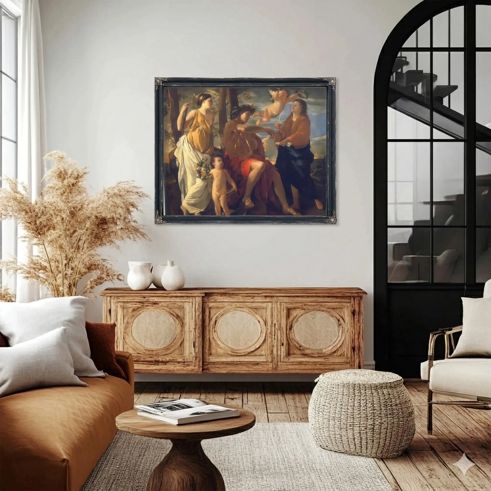 The Inspiration Of The Poet By Nicholas Poussin Fine Art Print