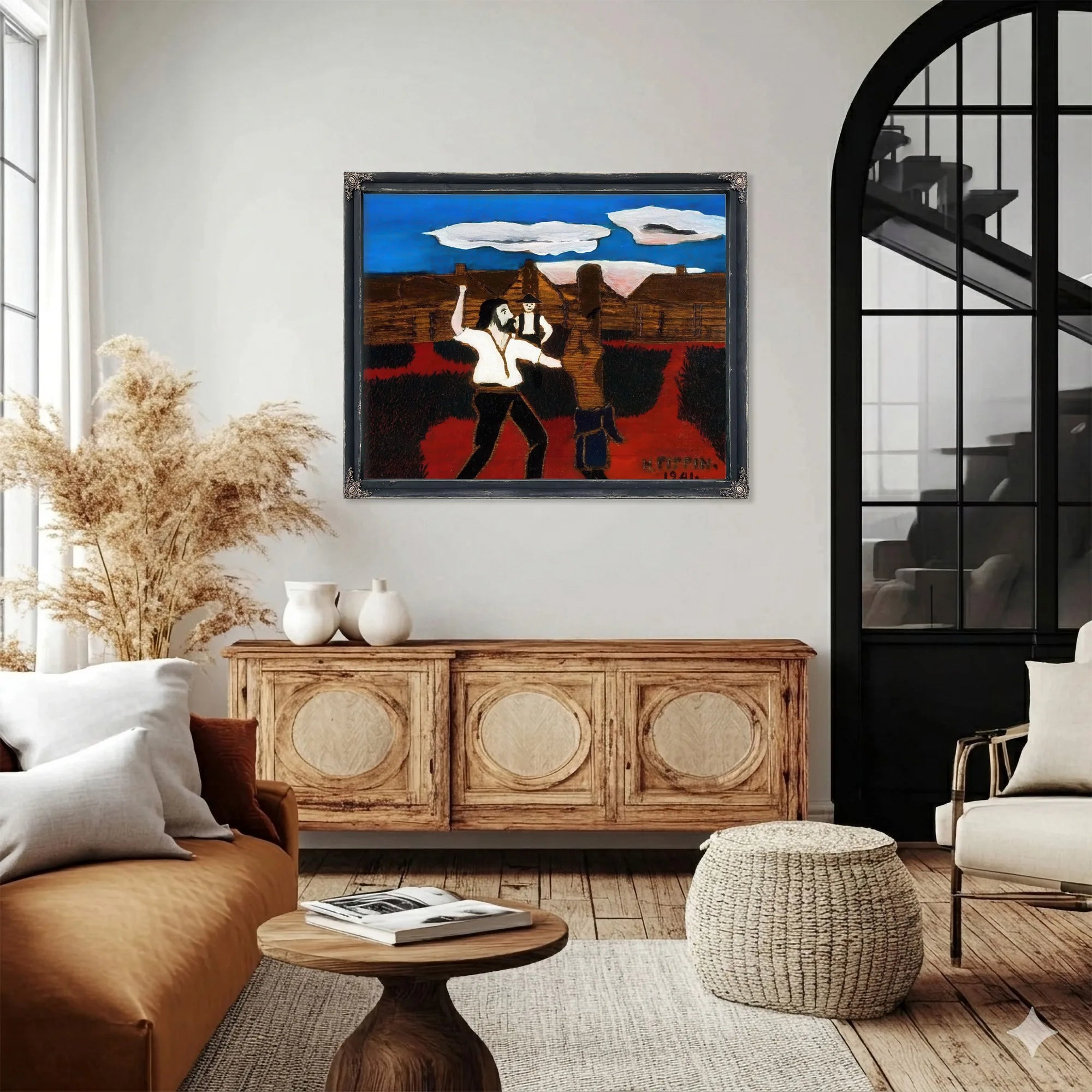 The Whipping By Horace Pippin Fine Art Print