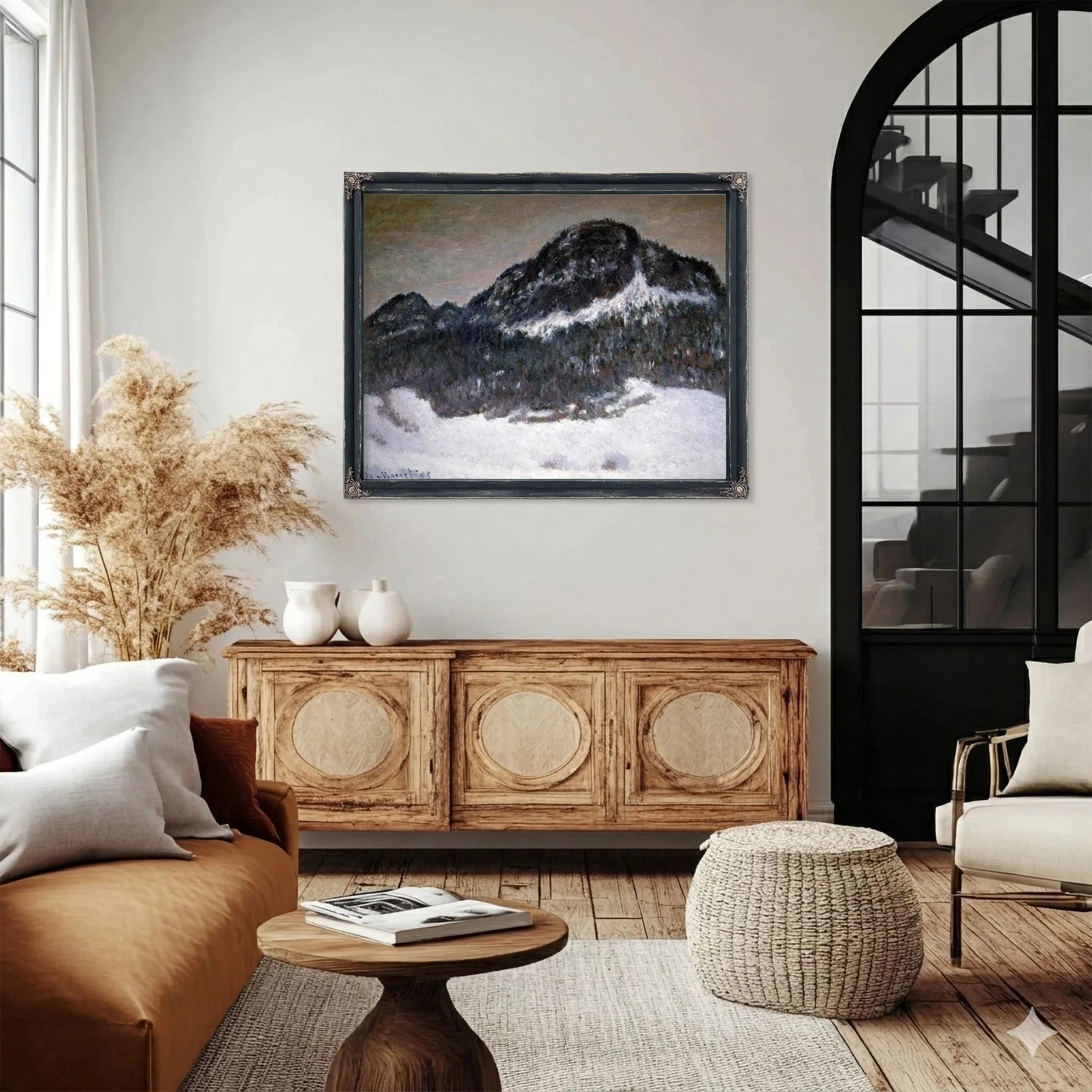 Mount Kolsaas Norway By Claude Monet Fine Art Print