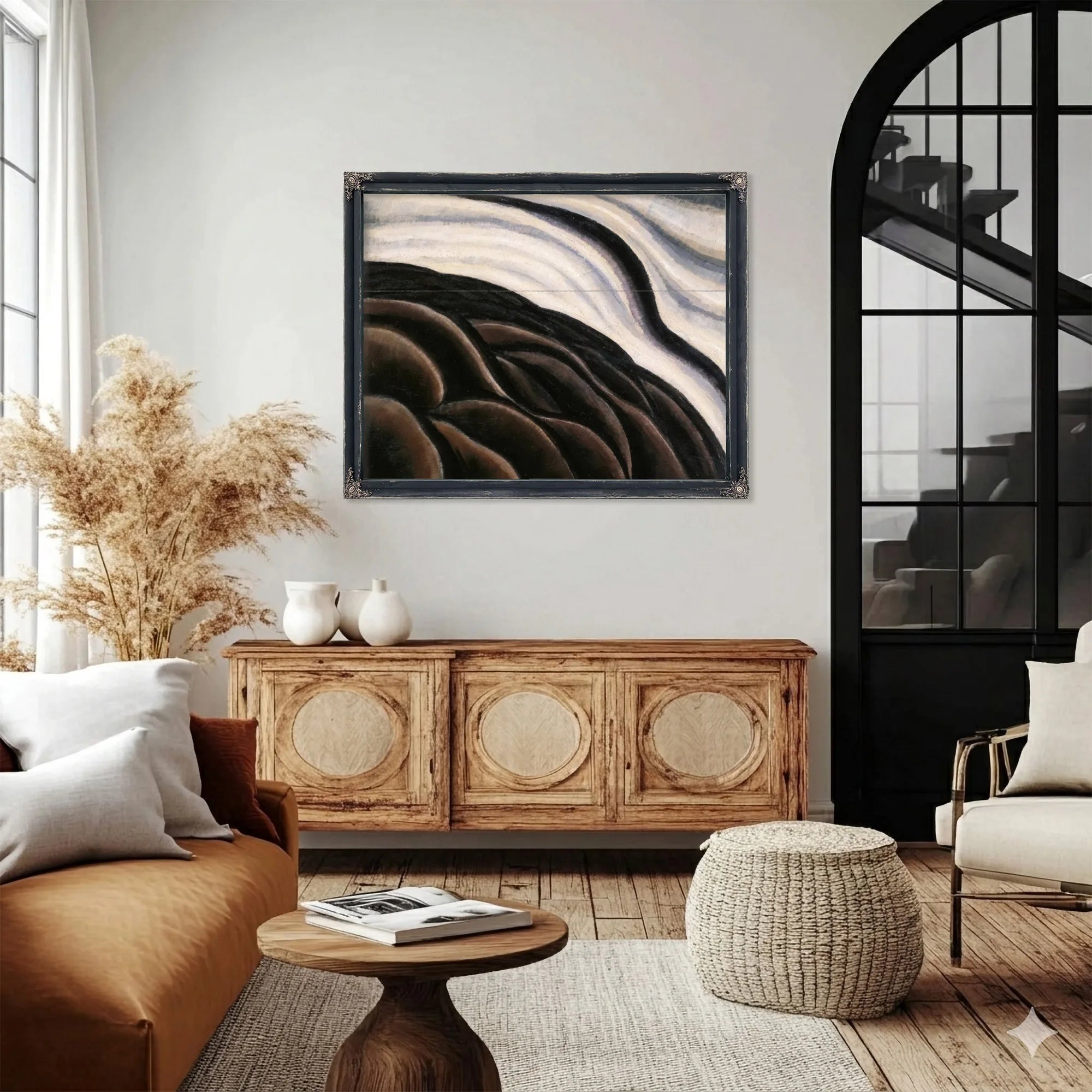 Sea Gull Motive (Sea Thunder Or The Wave) By Arthur Dove Fine Art Print