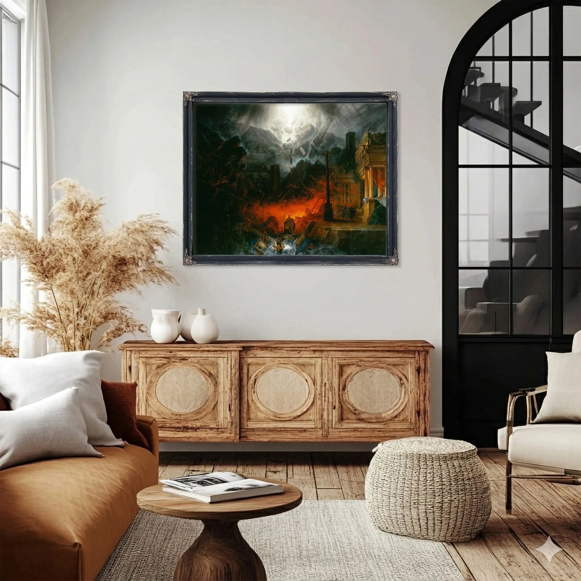 The Edge Of Doom By Colman Samuel Fine Art Print