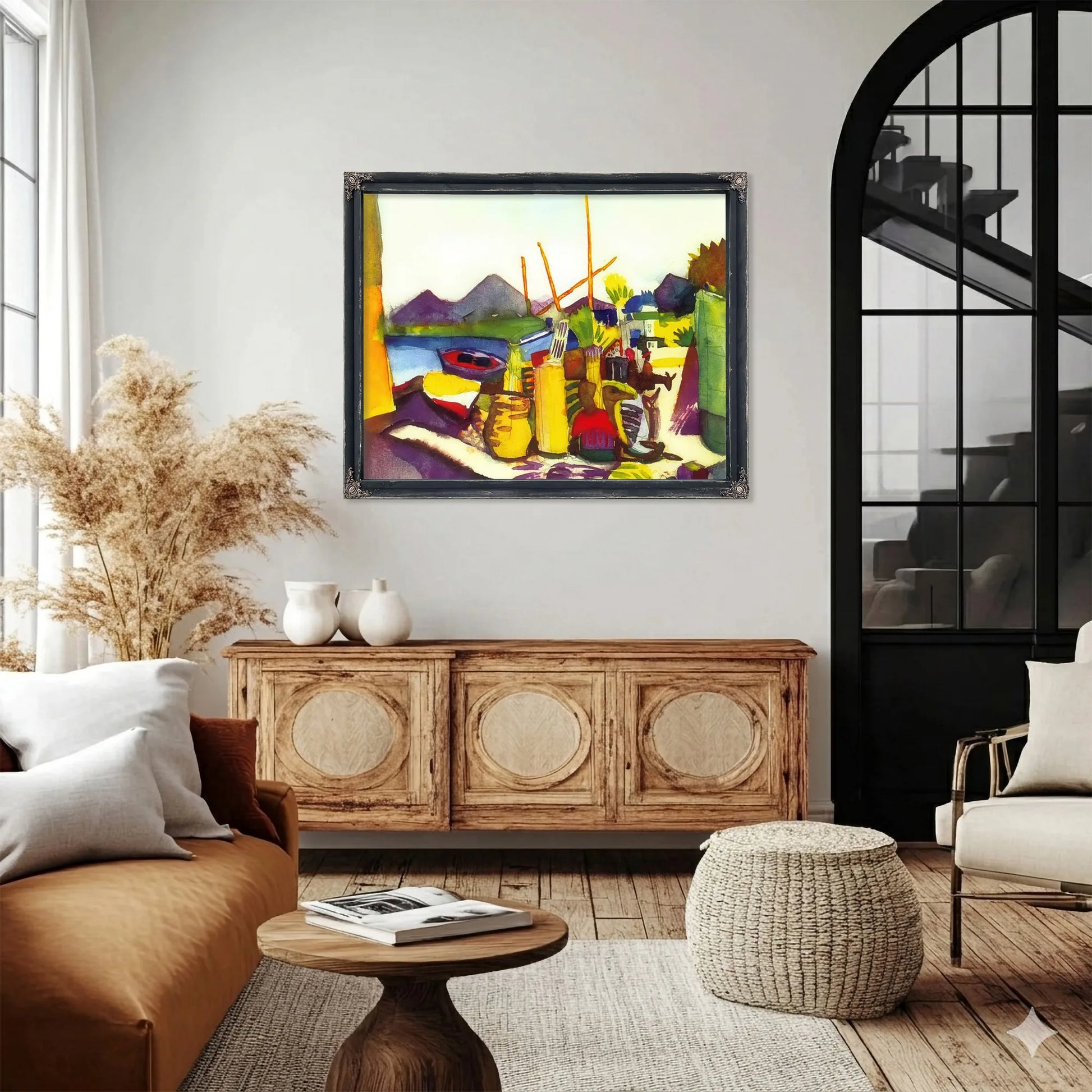 Kairouan Iii By August Macke Fine Art Print