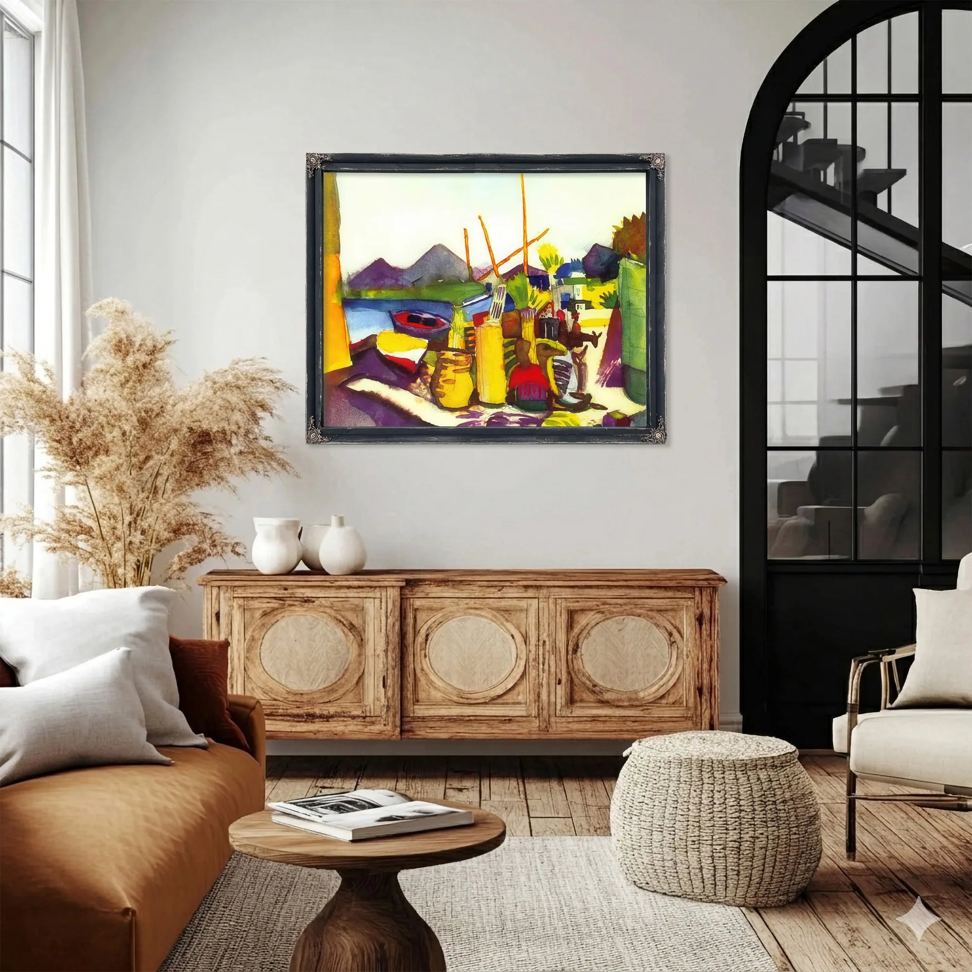 Kairouan Iii By August Macke Fine Art Print