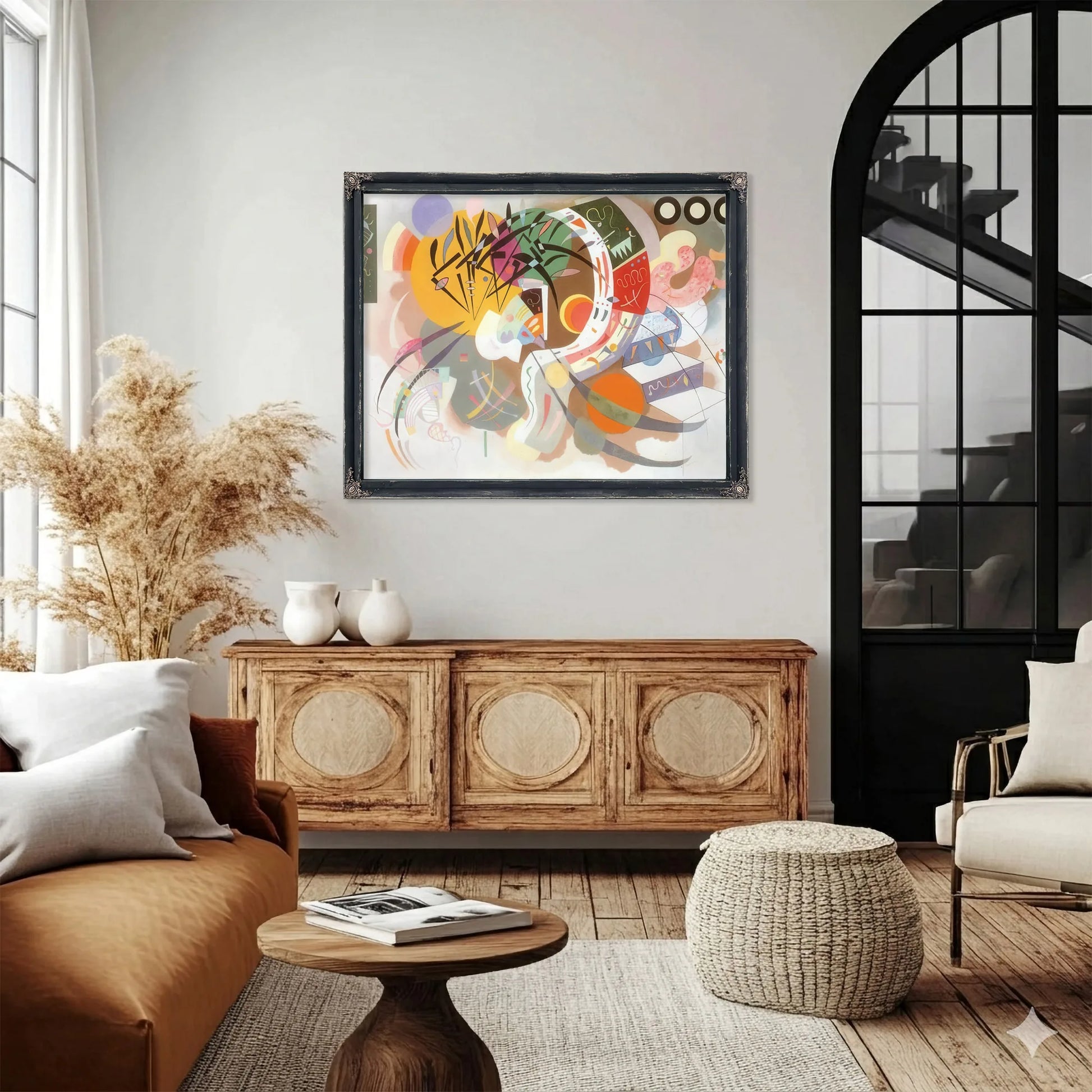 Dominant Curve By Wassily Kandinsky Fine Art Print