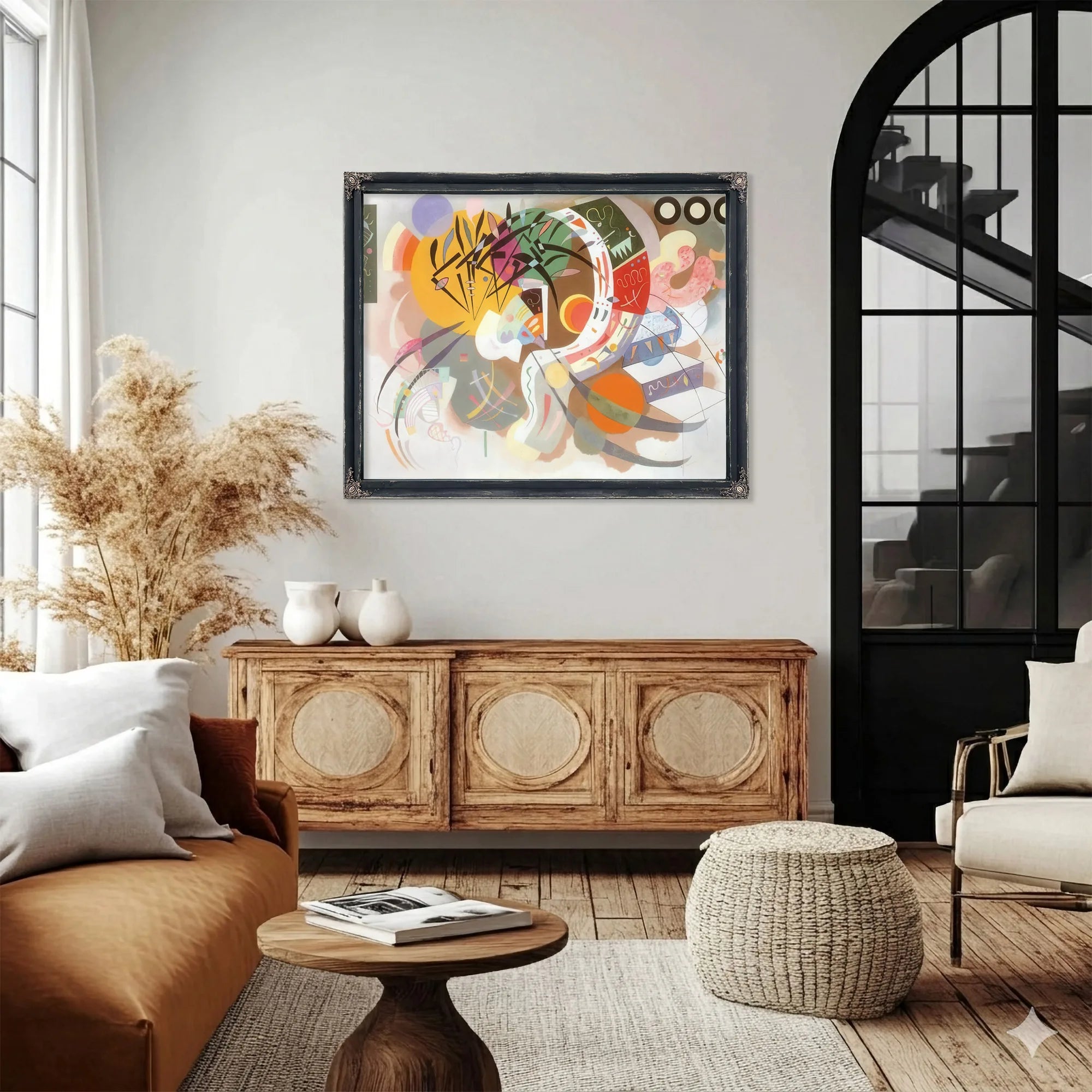 Dominant Curve By Wassily Kandinsky Fine Art Print
