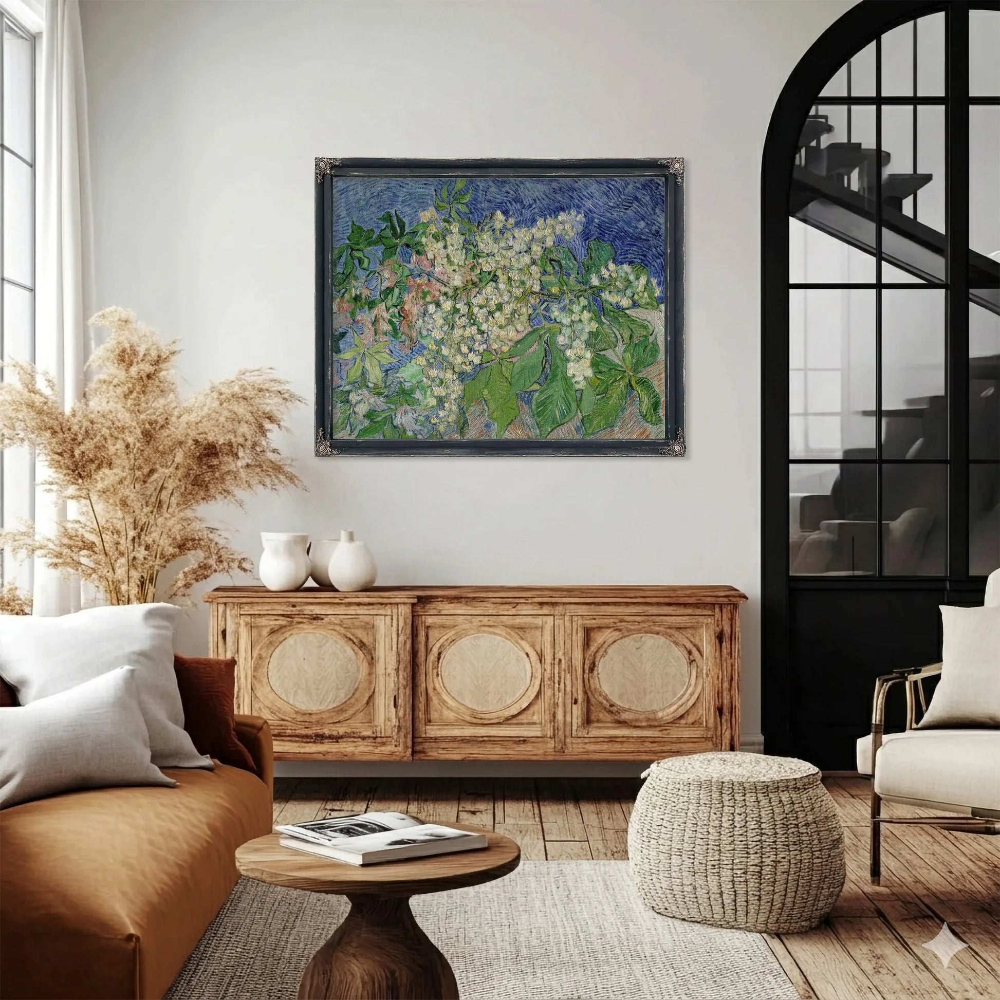 Blossoming Chestnut Branches By Vincent Van Gogh Fine Art Print