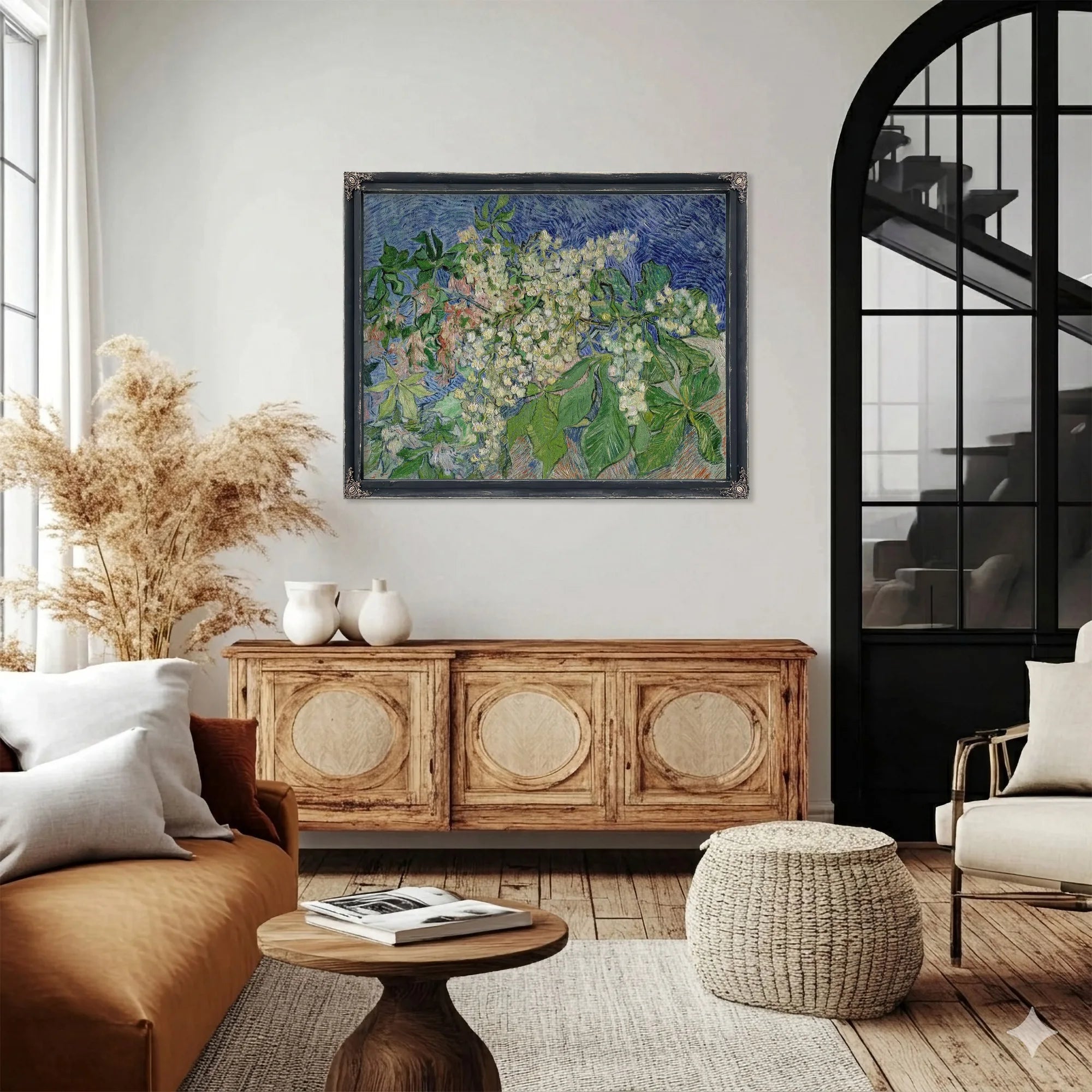 Blossoming Chestnut Branches By Vincent Van Gogh Fine Art Print