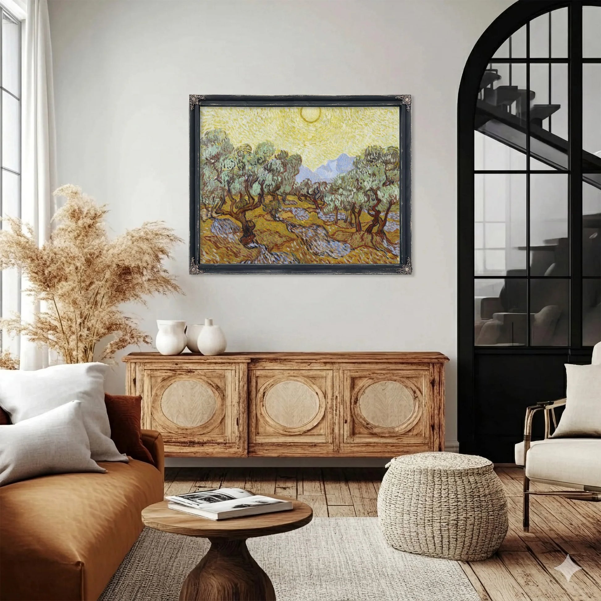 Olive Trees By Vincent Van Gogh Fine Art Print