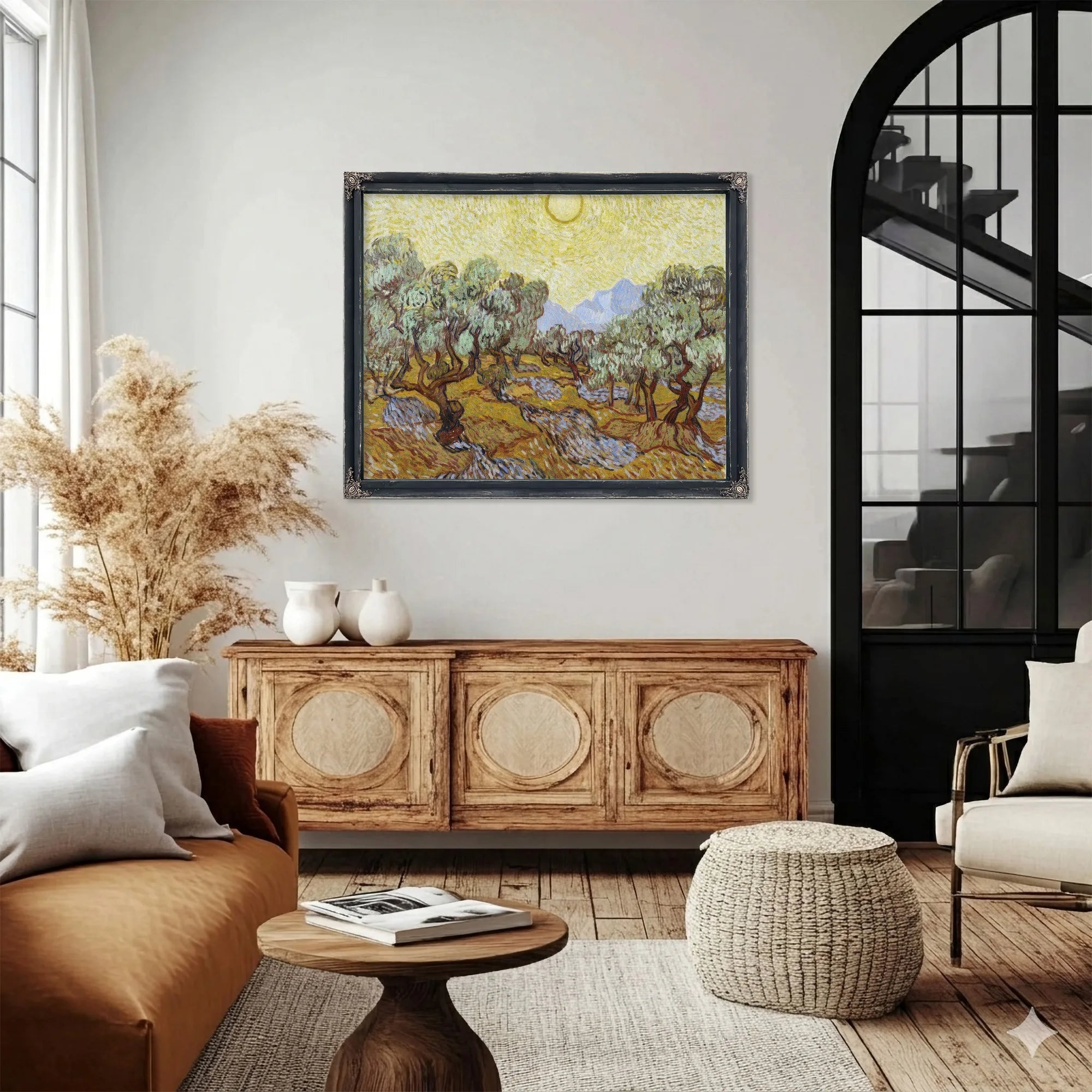 Olive Trees By Vincent Van Gogh Fine Art Print