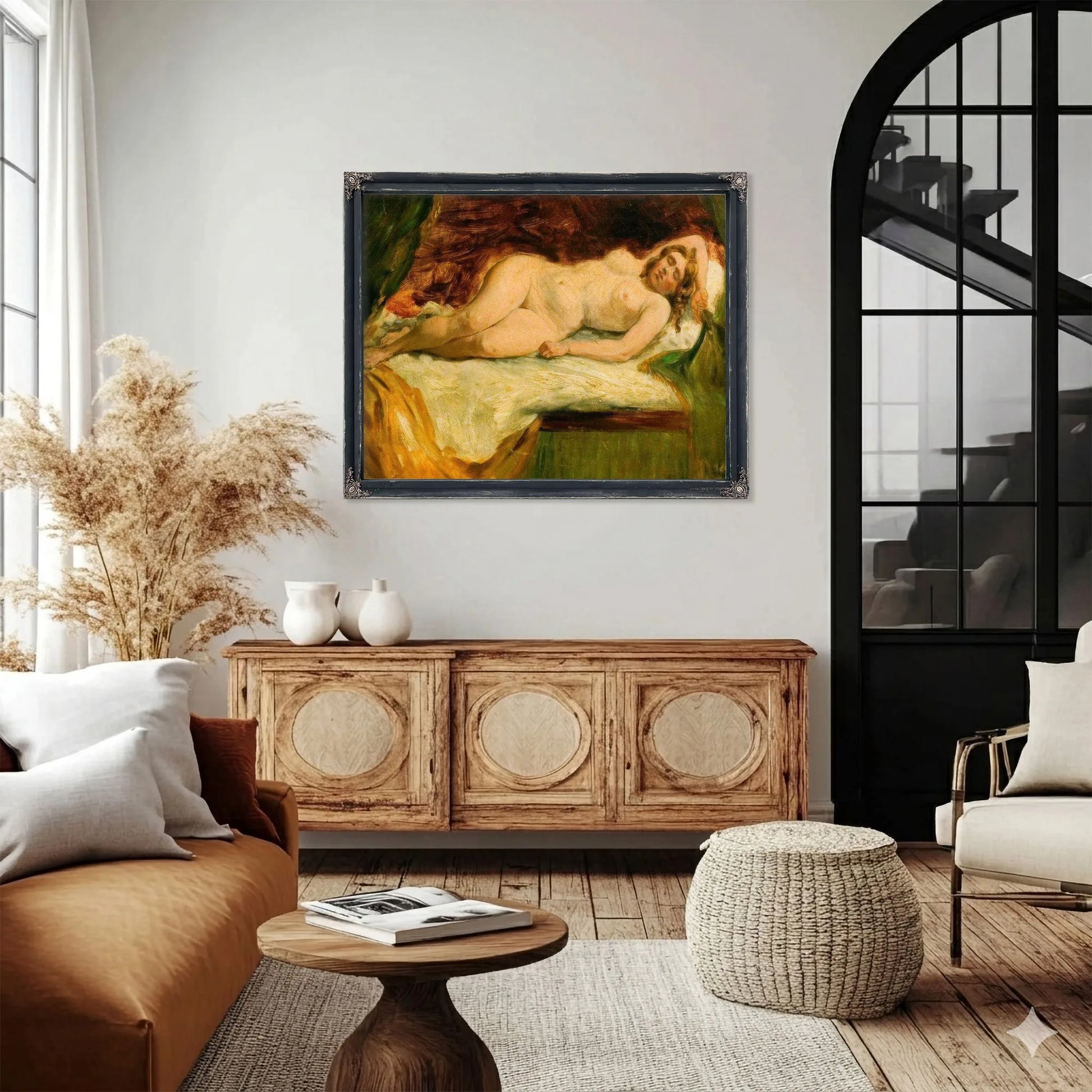 Study Of A Nude Female Sleeping By William Etty Fine Art Print