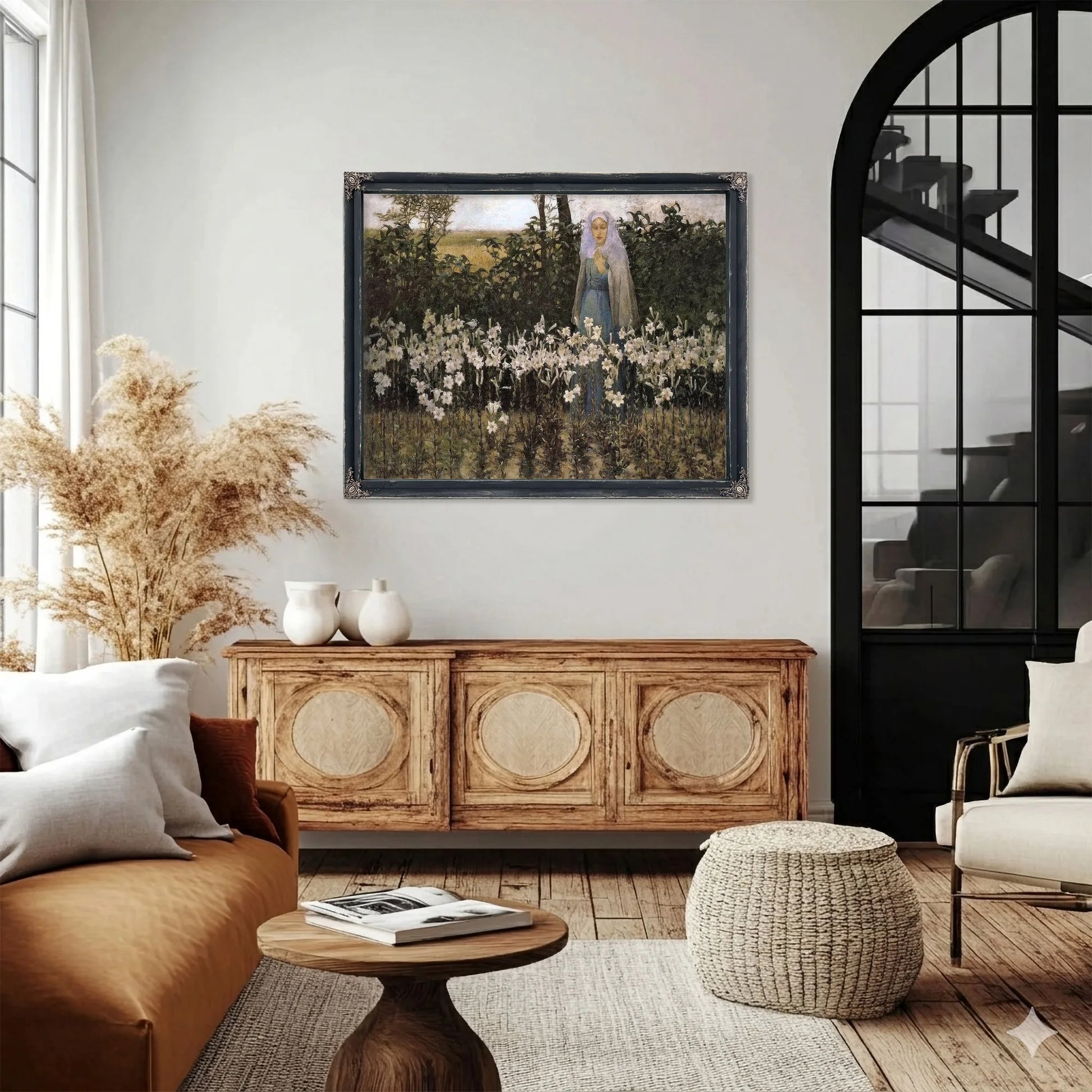 Annunciation by George Hitchcock Fine Art Print