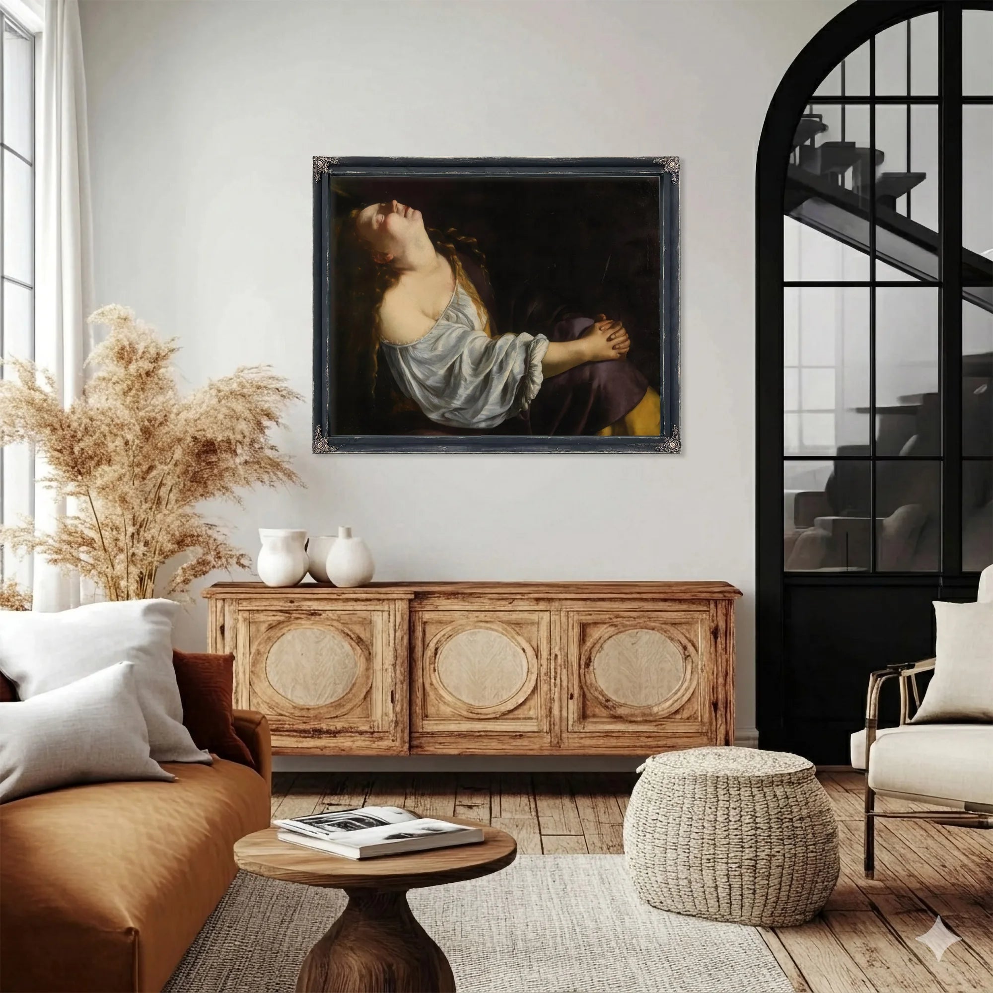 Mary Magdalene 1620 By Artemisia Gentileschi Fine Art Print