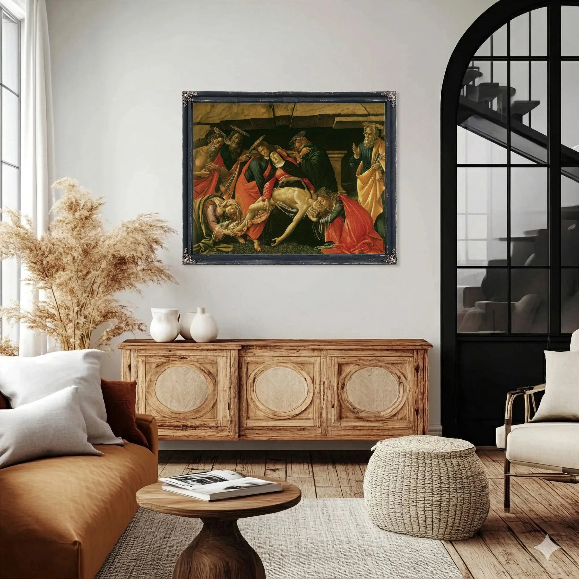 Lamentation Of Christ By Sandro Botticelli Fine Art Print