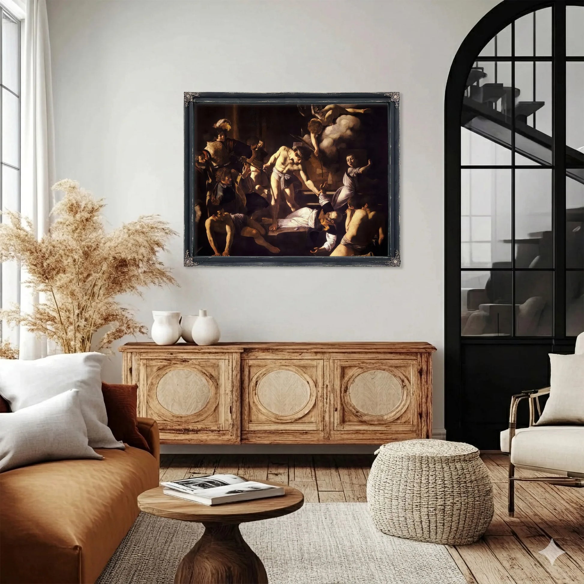 The Martyrdom Of Saint Matthew By Caravaggio Fine Art Print
