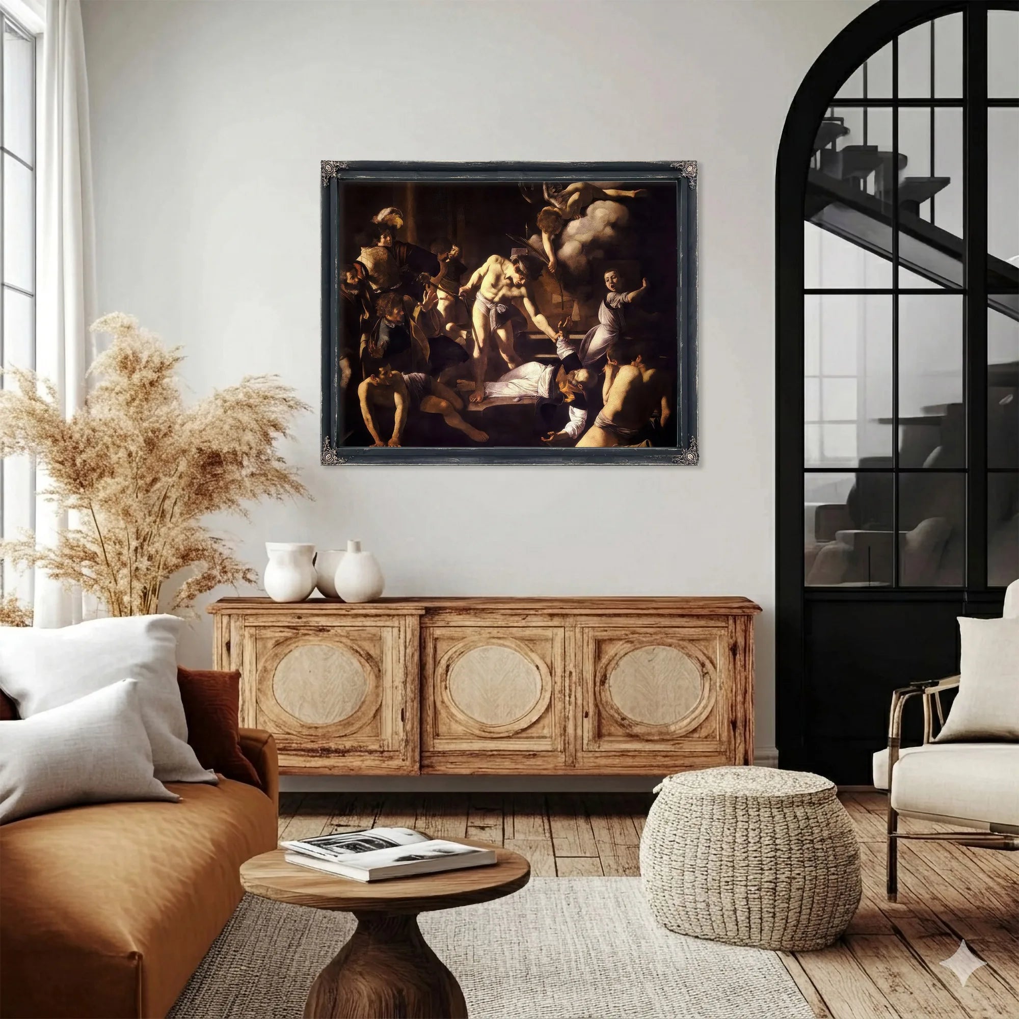 The Martyrdom Of Saint Matthew By Caravaggio Fine Art Print