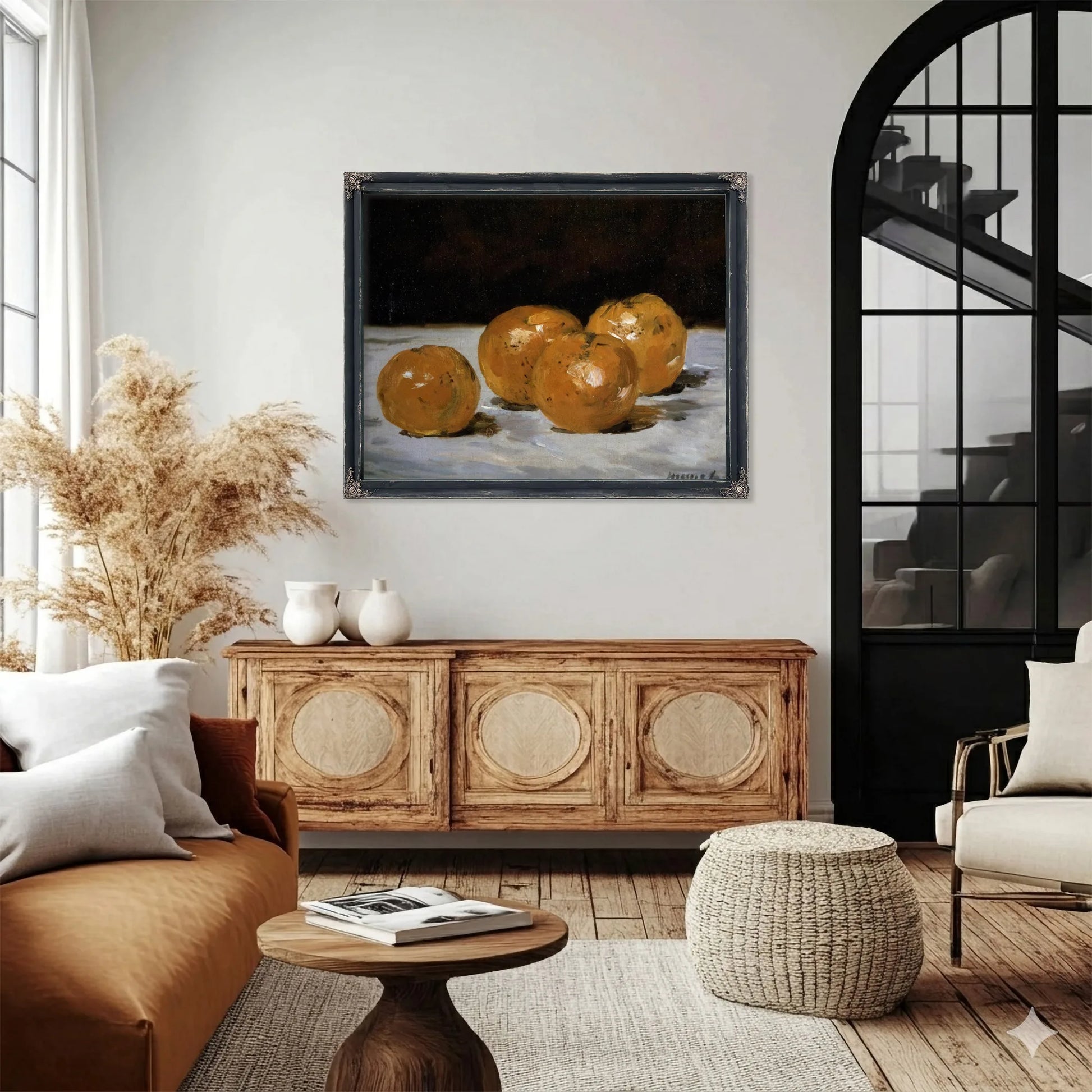 Four Mandarin Oranges By Edouard Manet Fine Art Print