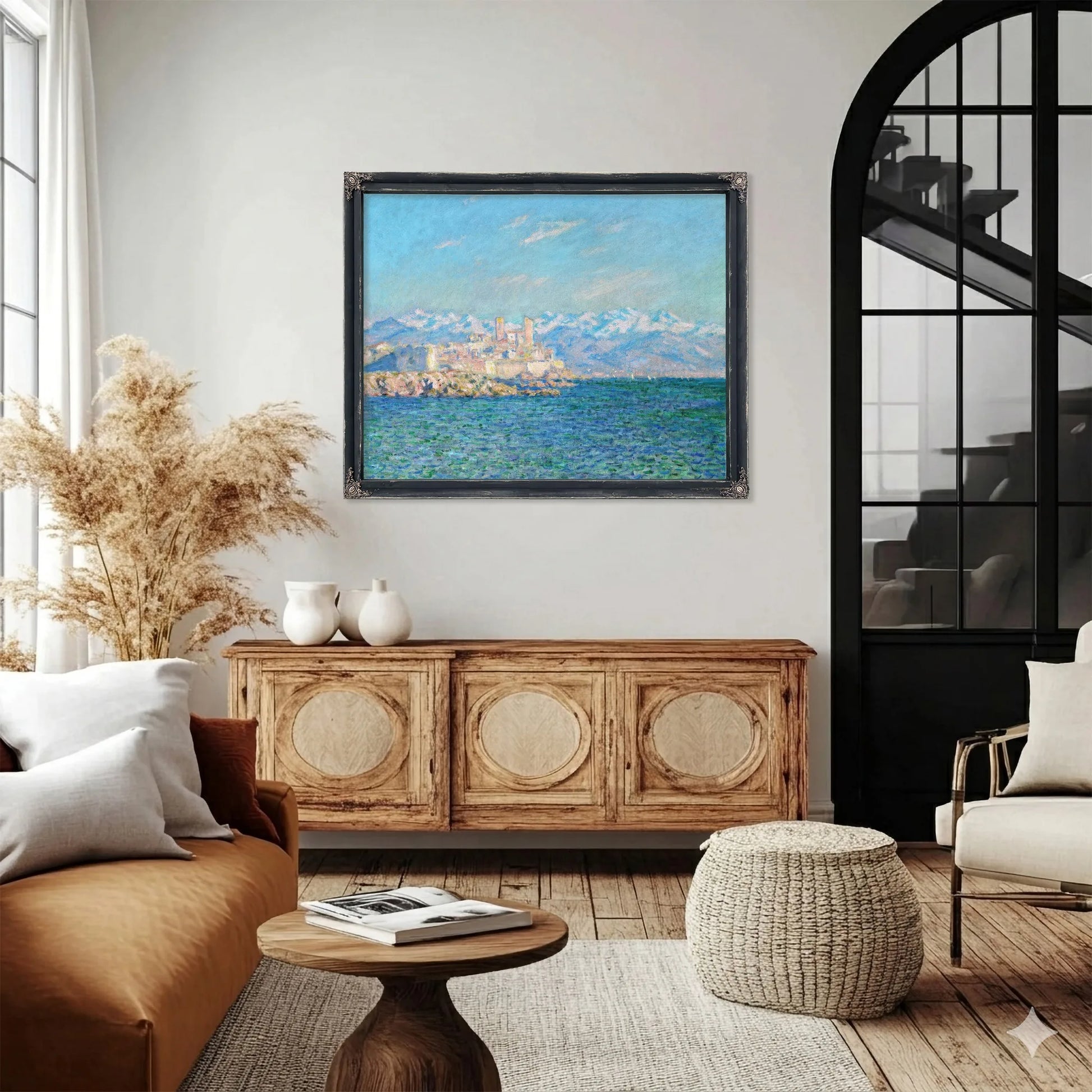 Antibes Afternoon Effect By Claude Monet Fine Art Print