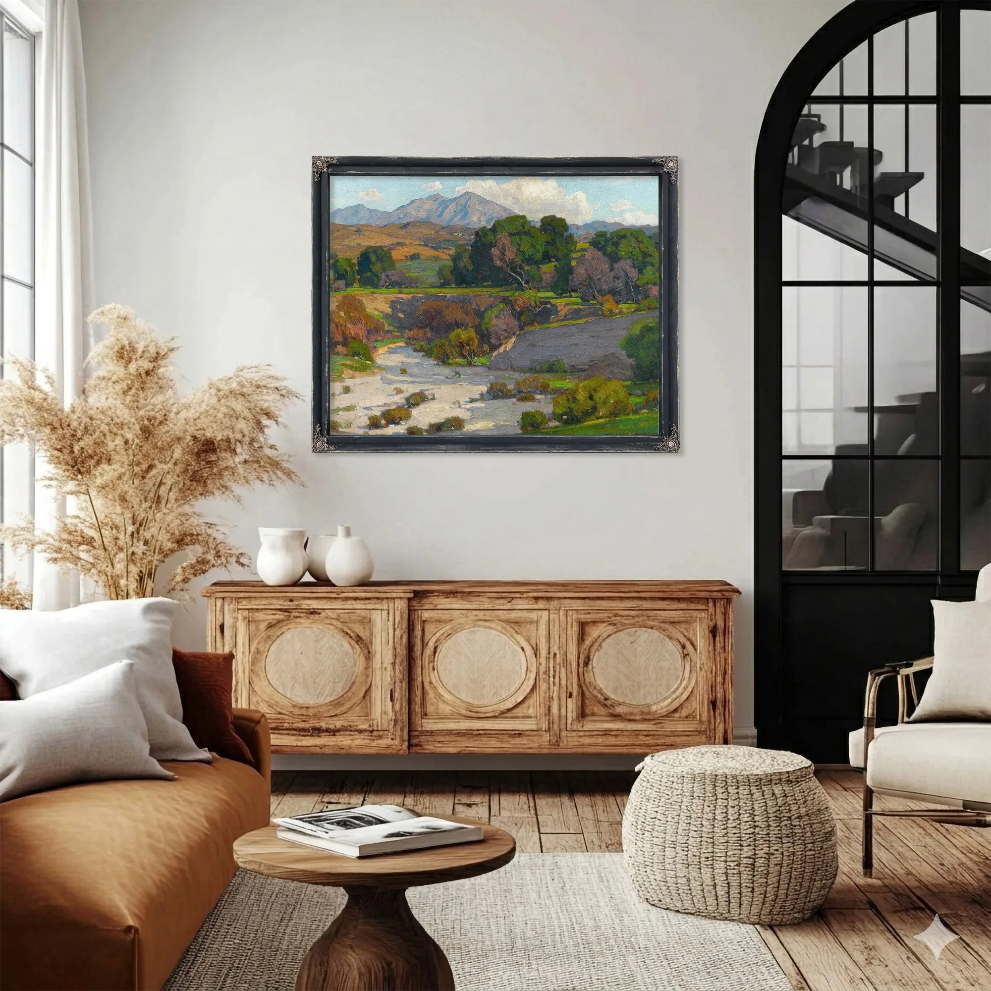 Saddleback Mountains Mission Viejo By William Wendt Fine Art Print