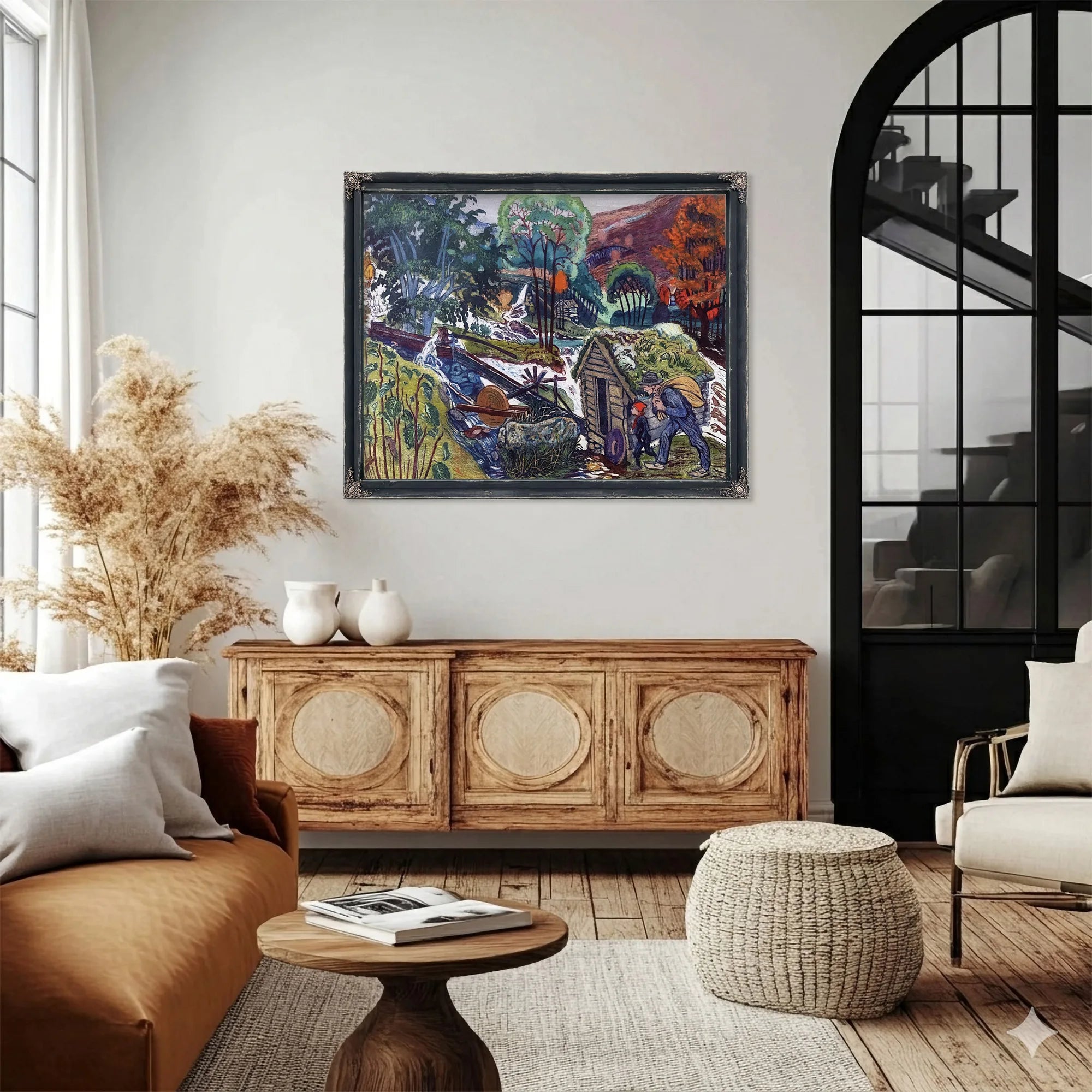 Milling Weather 2 By Nicolai Astrup Fine Art Print