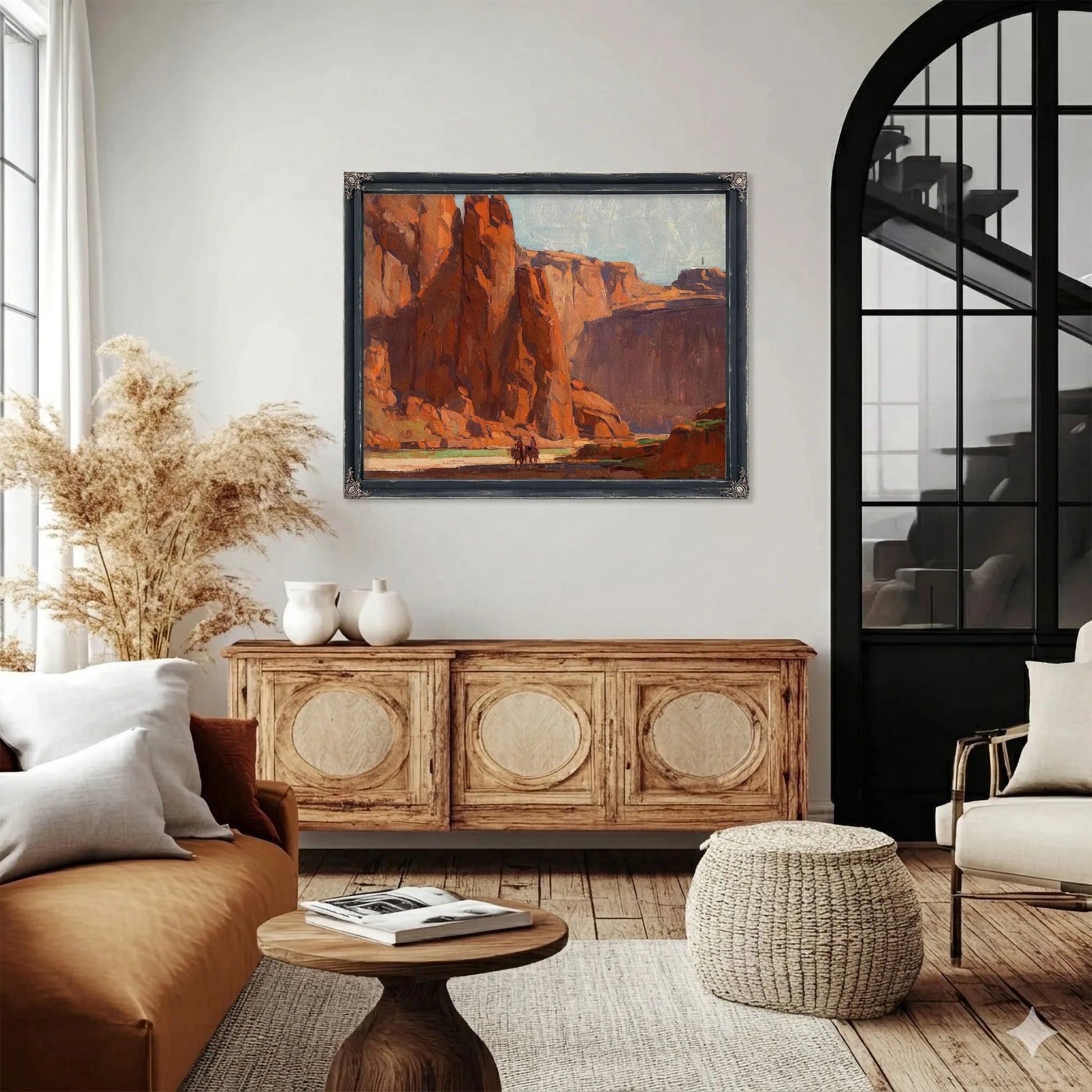 Arizona Canyon (Canyon De Chelly) By Edgar Payne Fine Art Print
