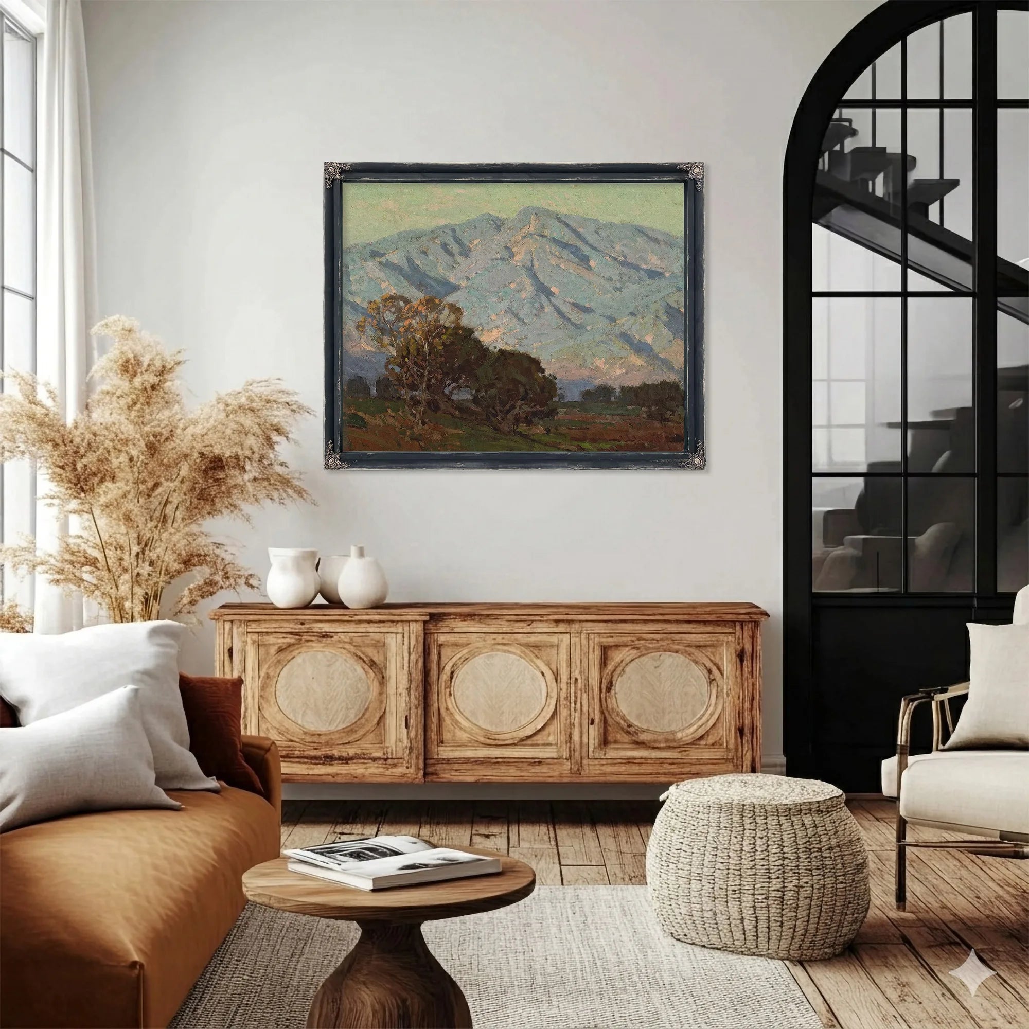 San Gabriel Mountains, 1921 By Edgar Payne Fine Art Print
