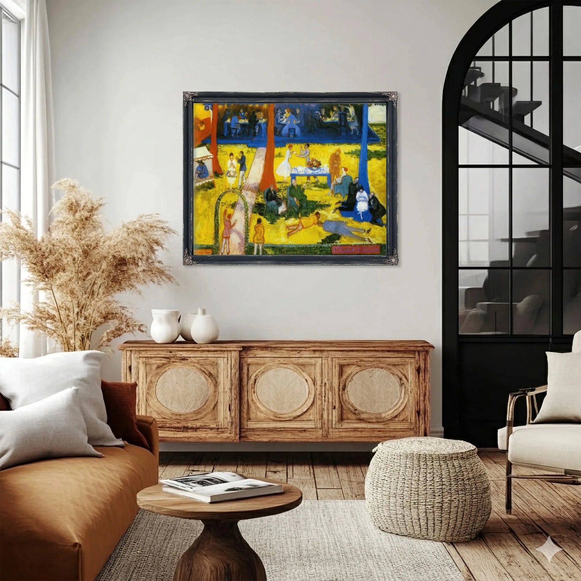 La Fete O Duchamp By Florine Stettheimer Fine Art Print