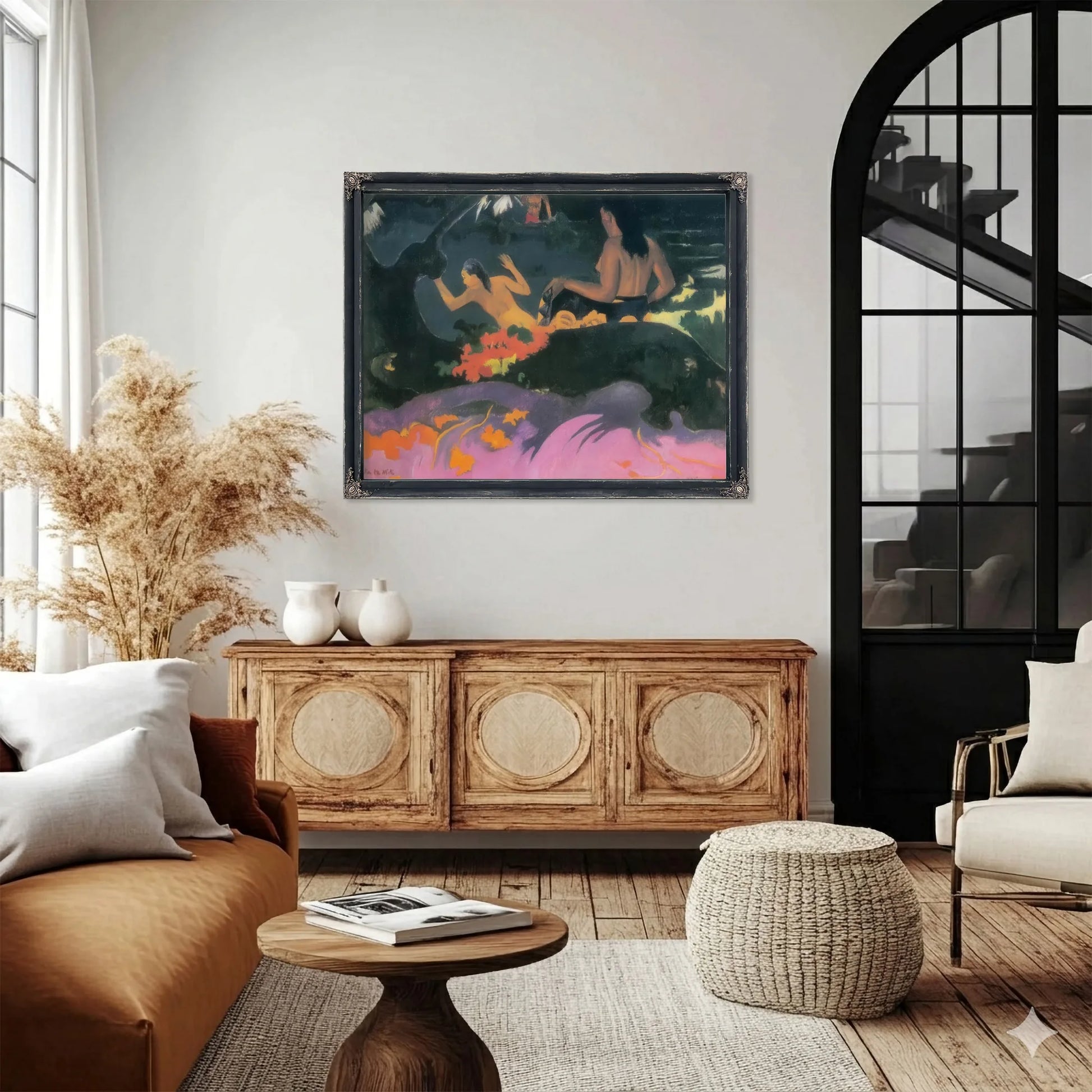 Fatata Te Miti ( On The Seashore) By Paul Gauguin Fine Art Print