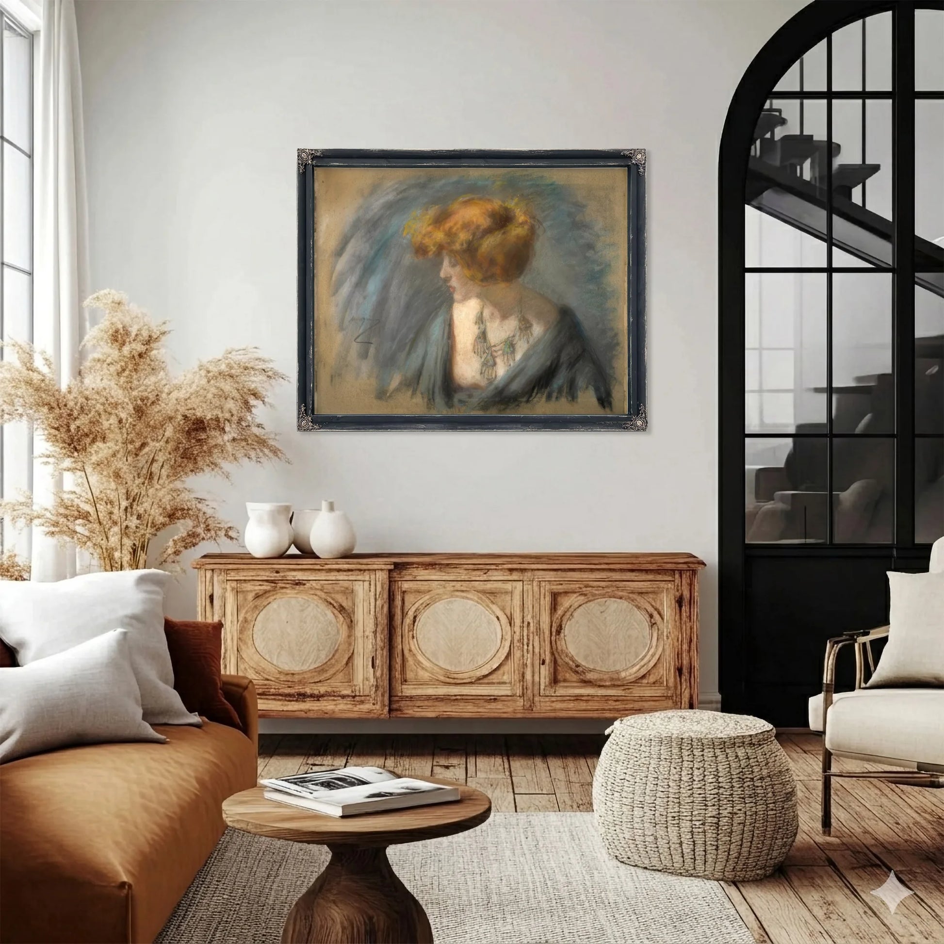 Titian Hair By Alice Pike Barney Fine Art Print