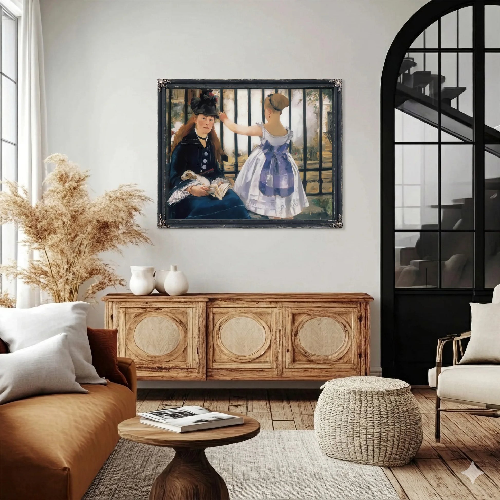The Railway Gare Saint Lazare By Edouard Manet Fine Art Print